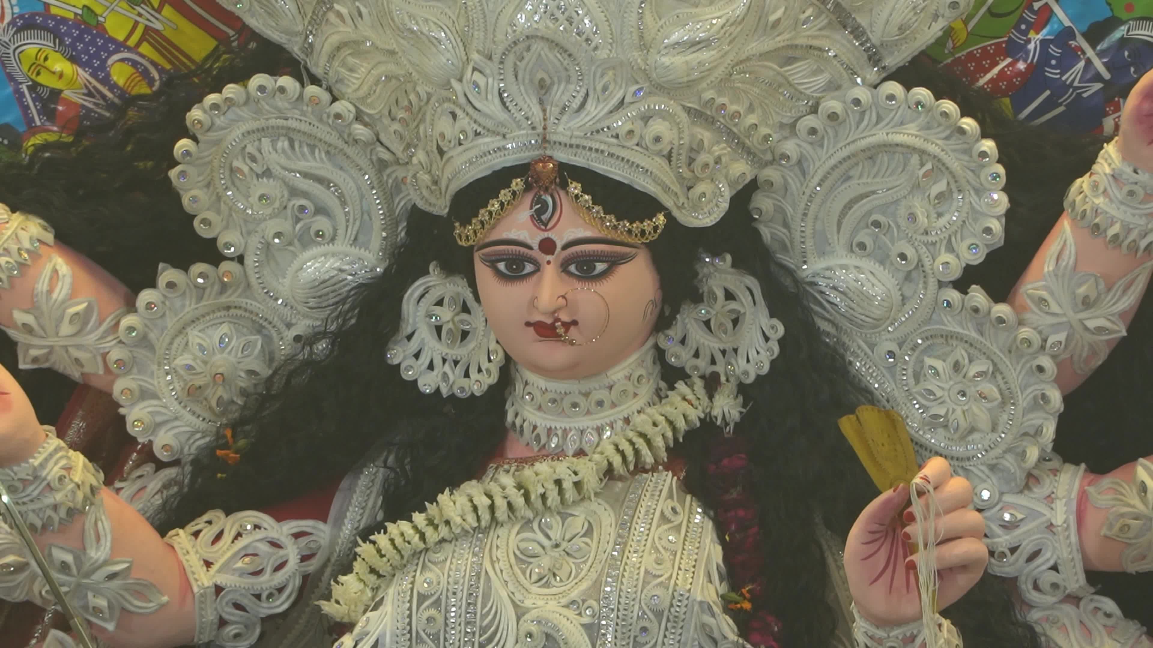 Durga Puja Festival In Ajmer, India