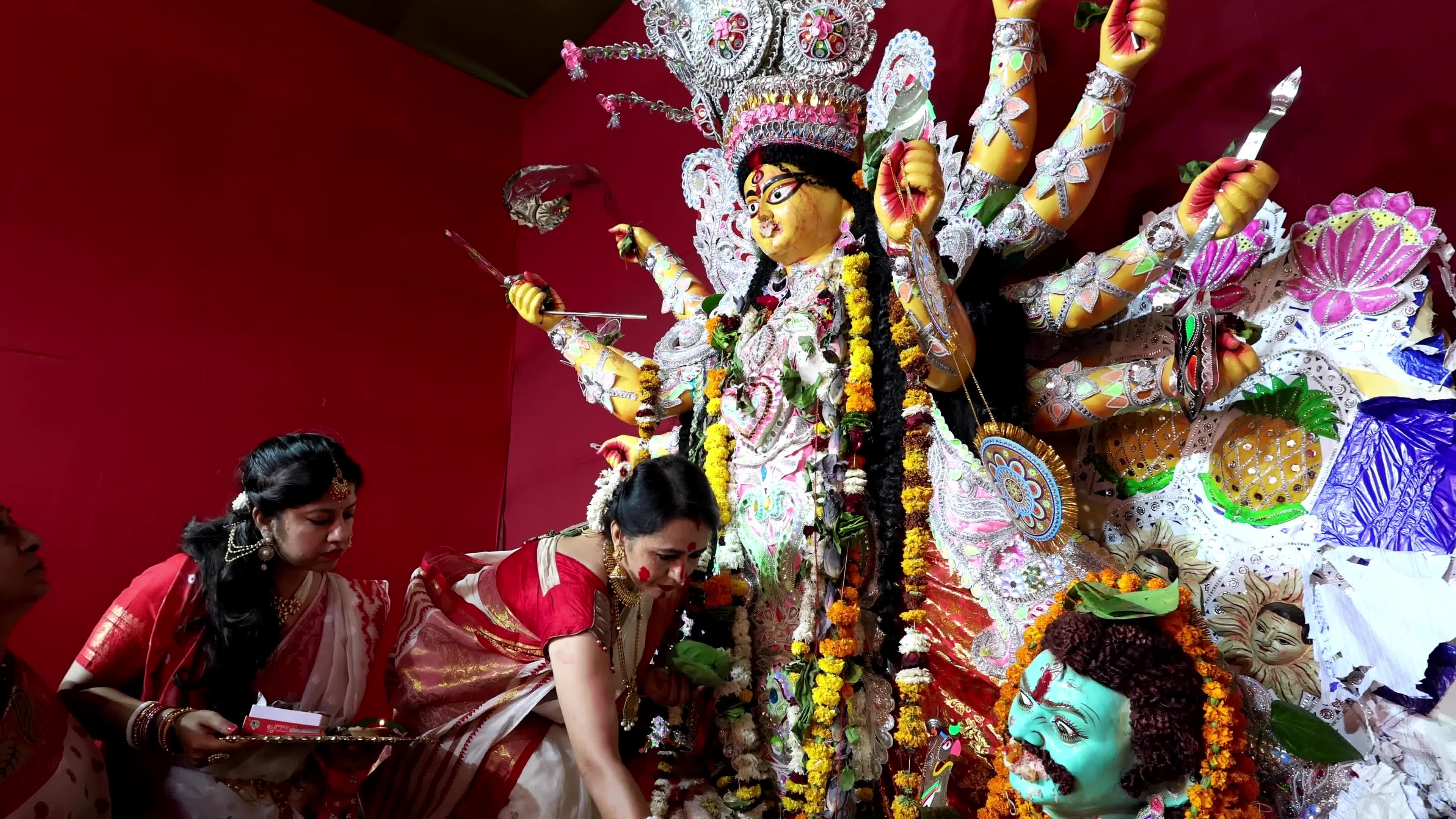 Sindoor Khela-Durga Puja In Jaipur