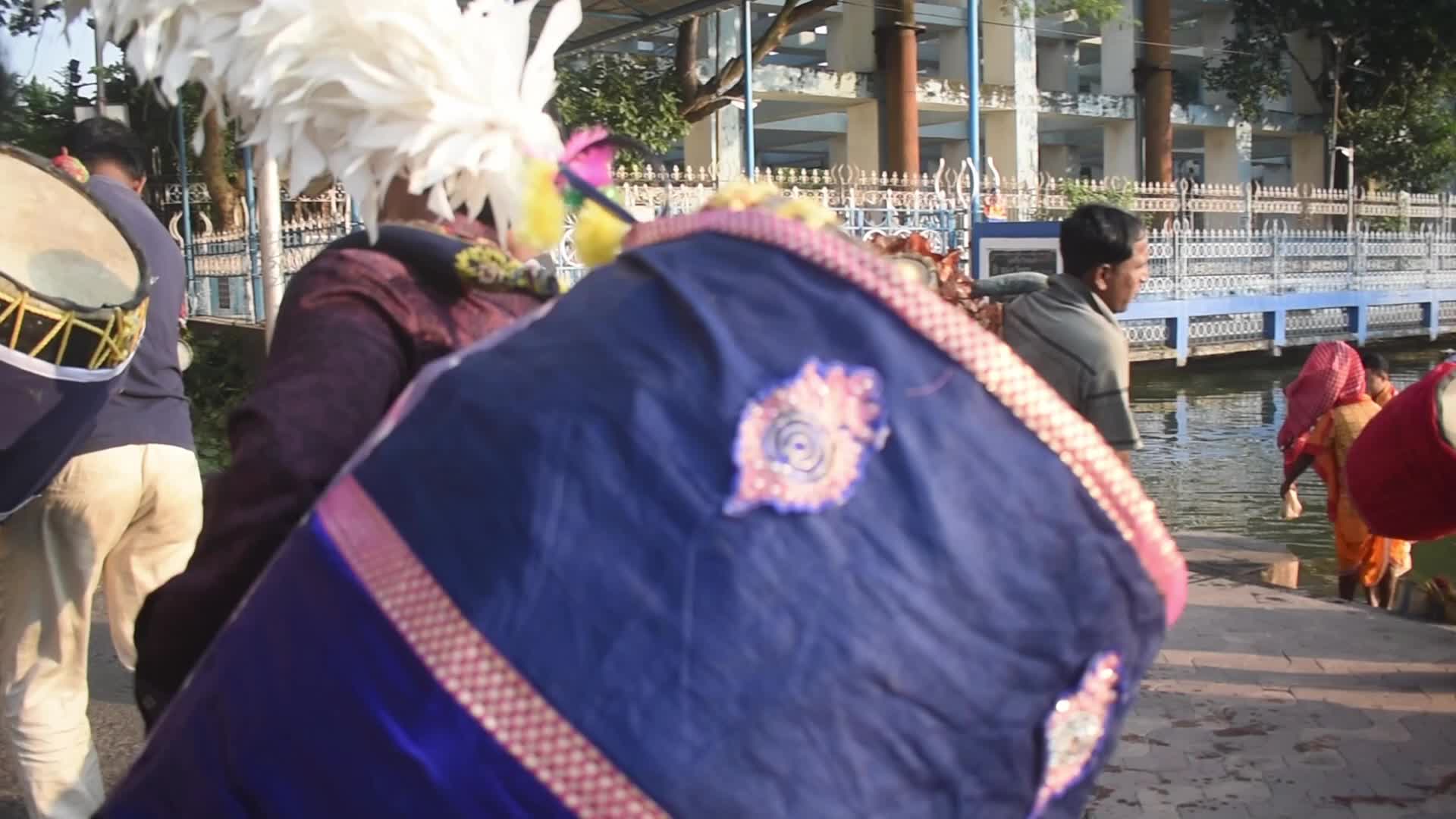 Durga Puja festival in Kolkata, India