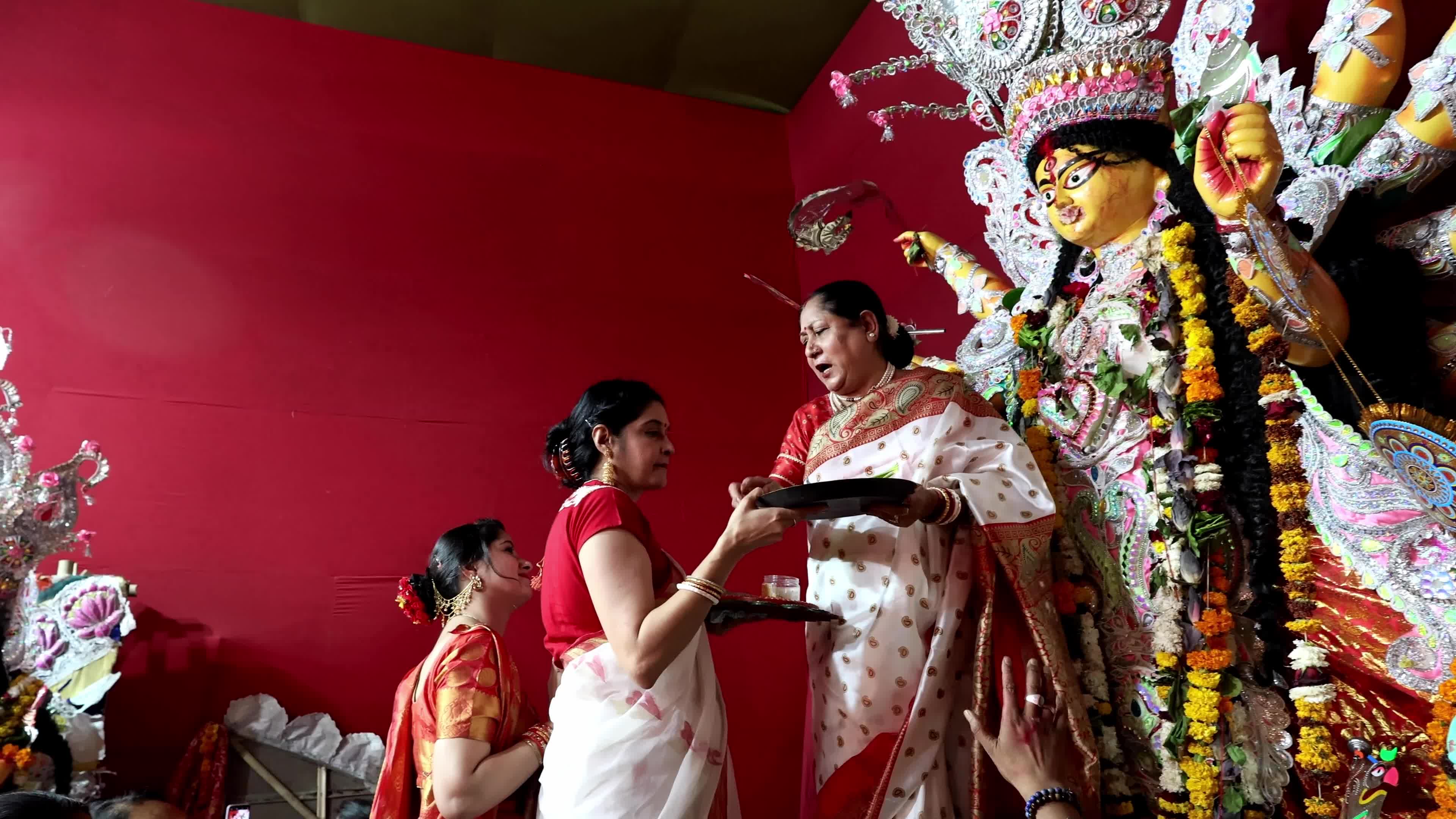 Sindoor Khela-Durga Puja In Jaipur
