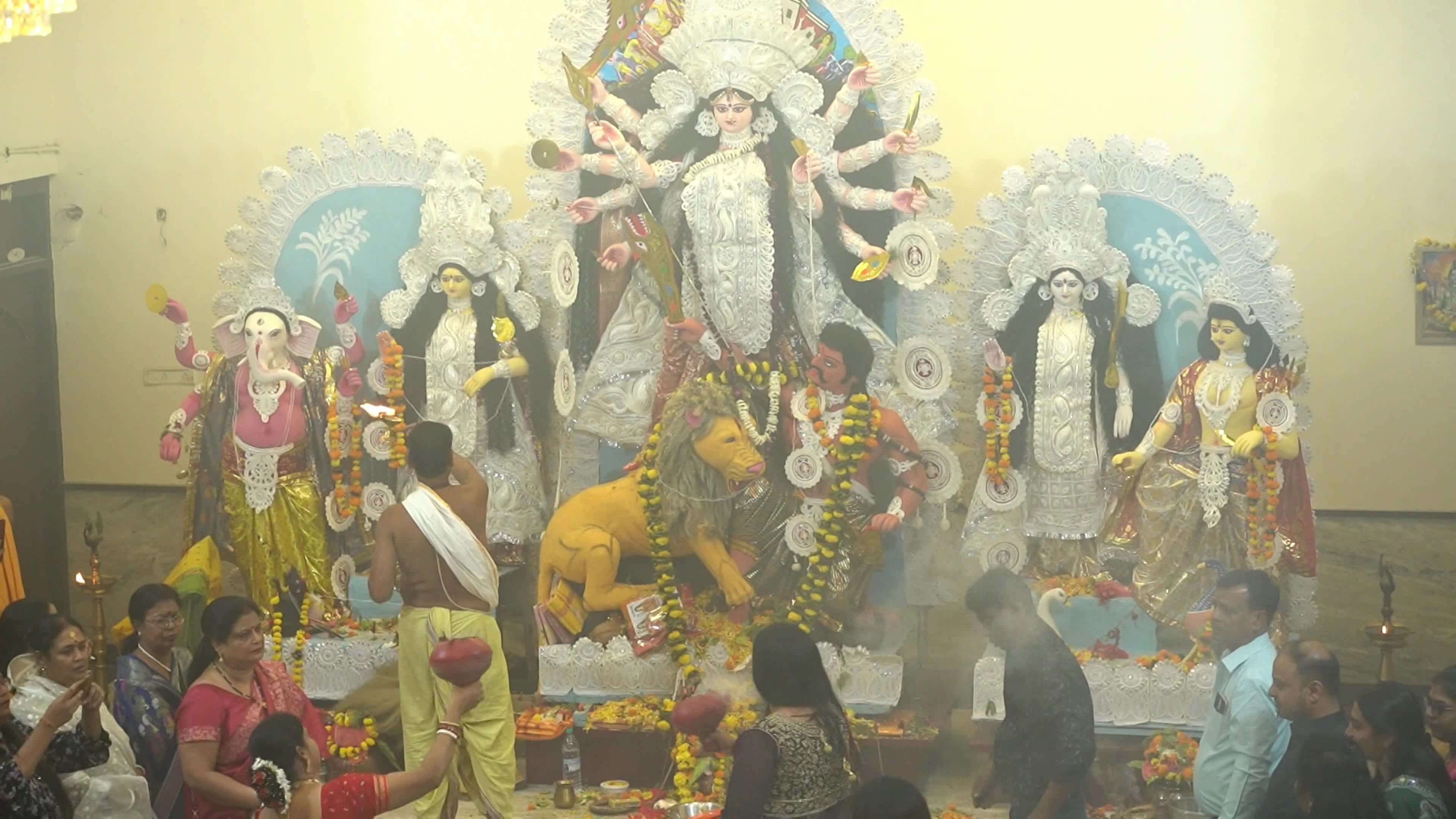 Durga Puja Festival In Ajmer, India