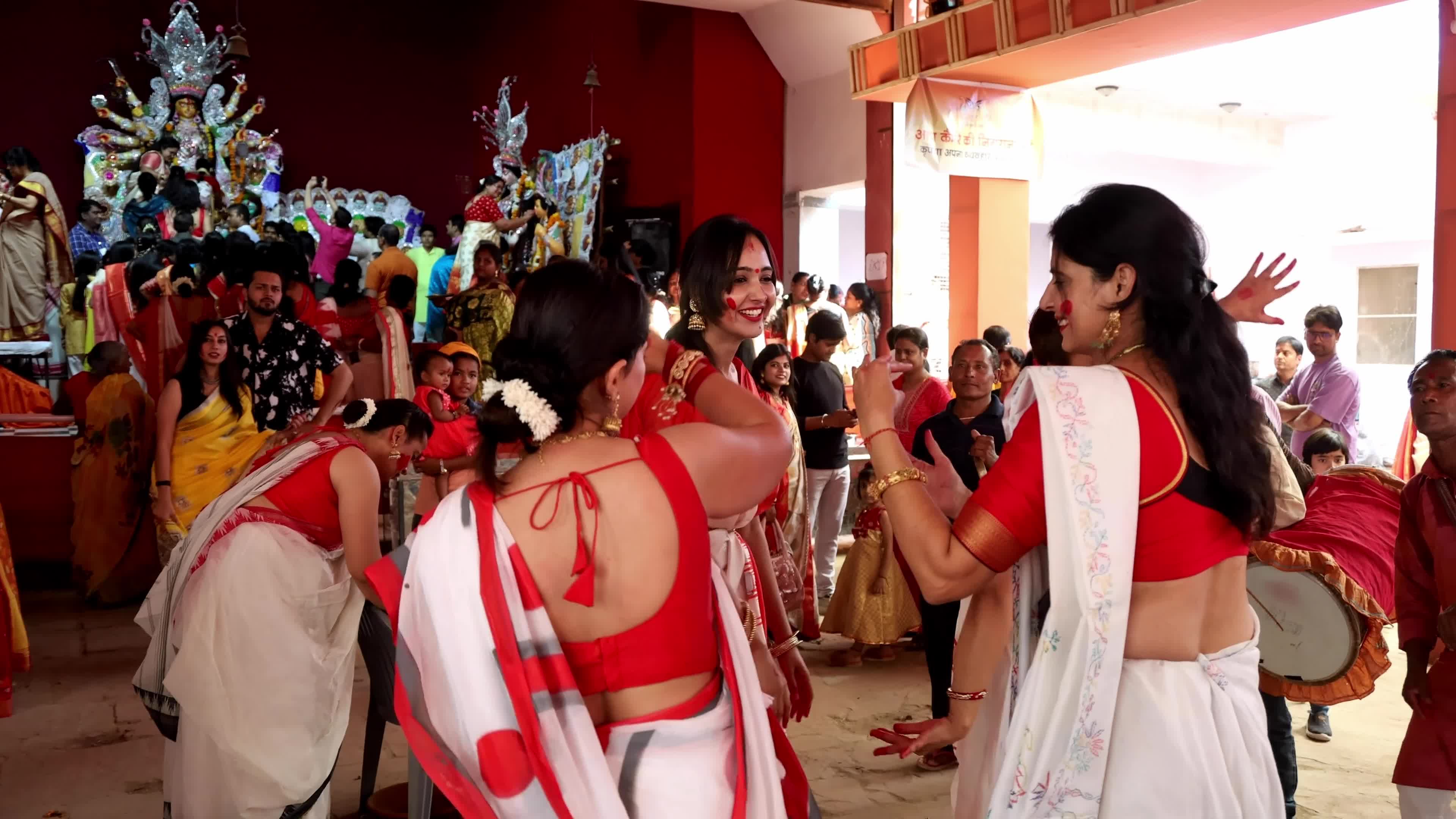 Sindoor Khela-Durga Puja In Jaipur
