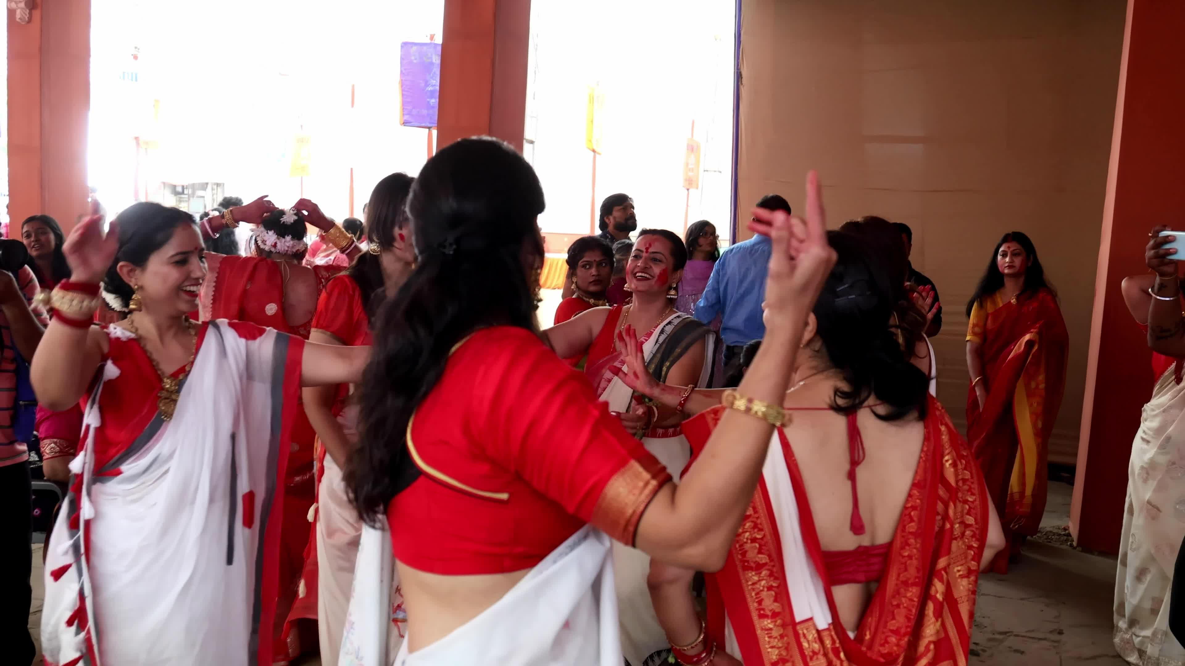 Sindoor Khela-Durga Puja In Jaipur