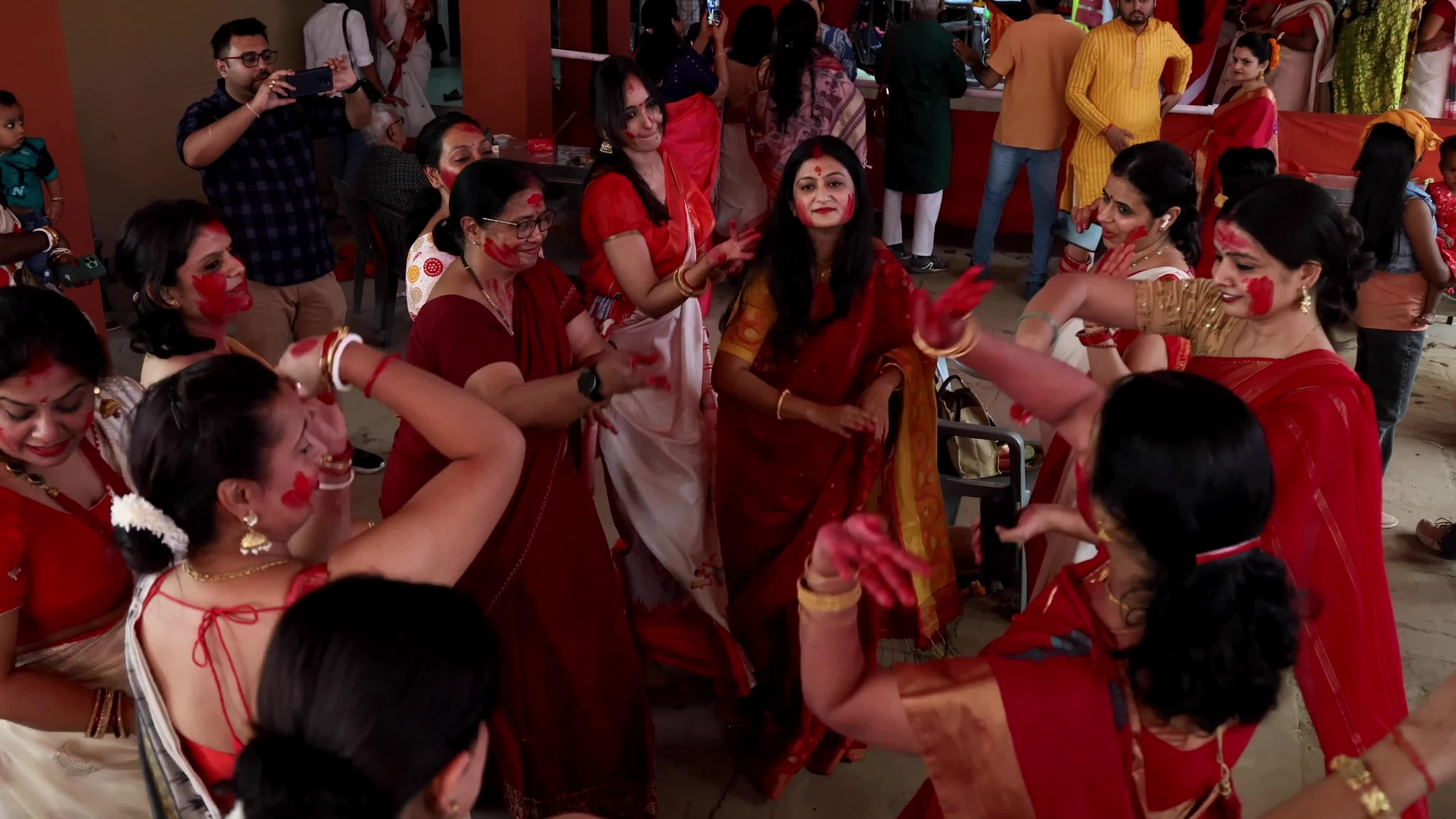 Sindoor Khela-Durga Puja In Jaipur