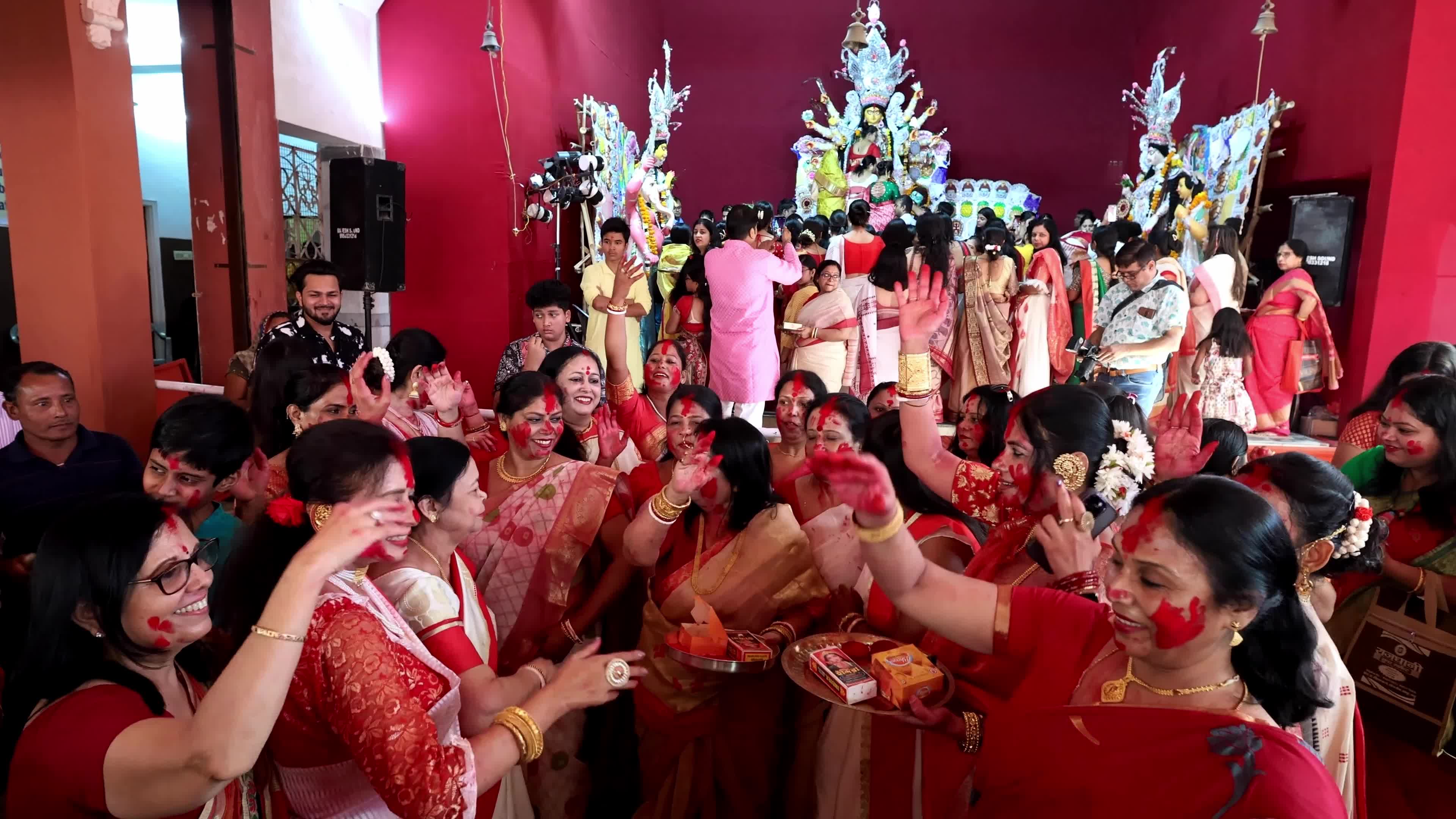 Sindoor Khela-Durga Puja In Jaipur