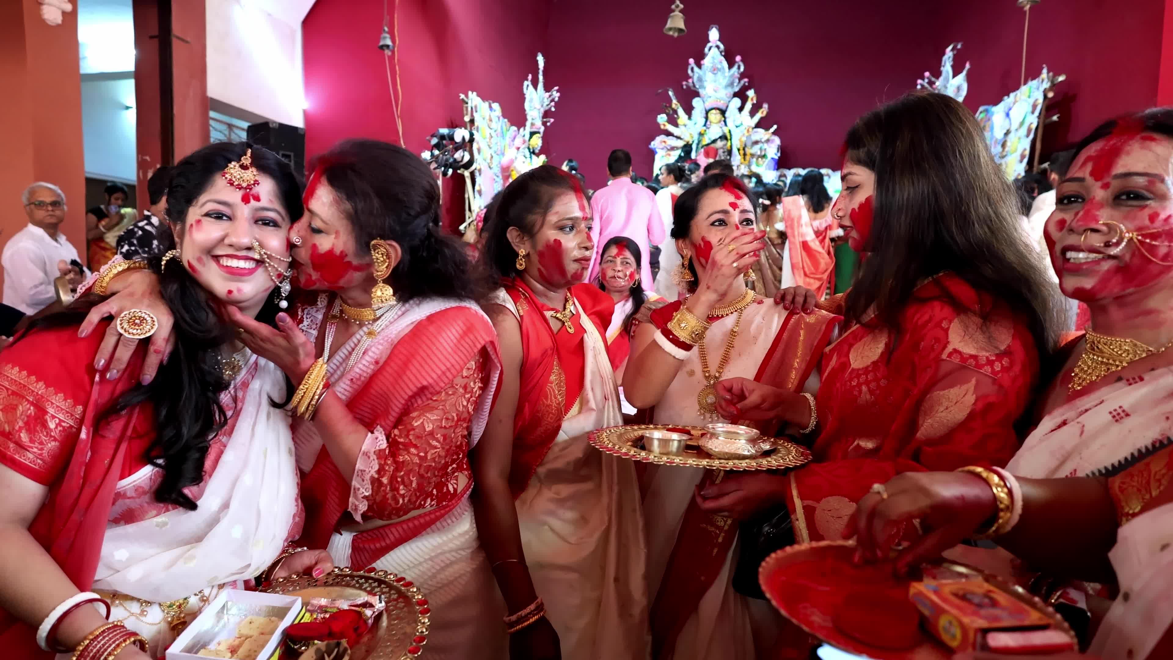 Sindoor Khela-Durga Puja In Jaipur