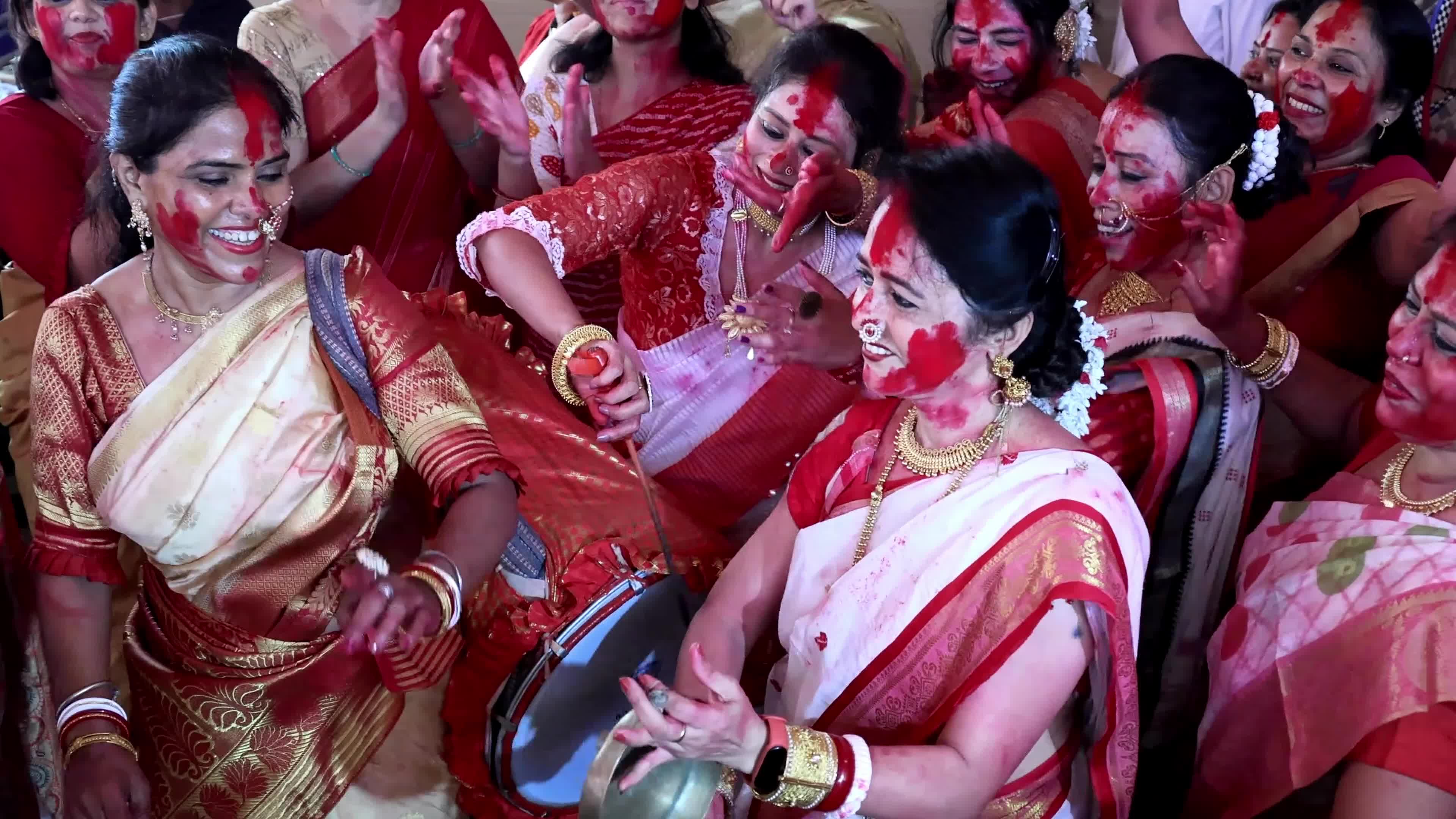 Sindoor Khela-Durga Puja In Jaipur