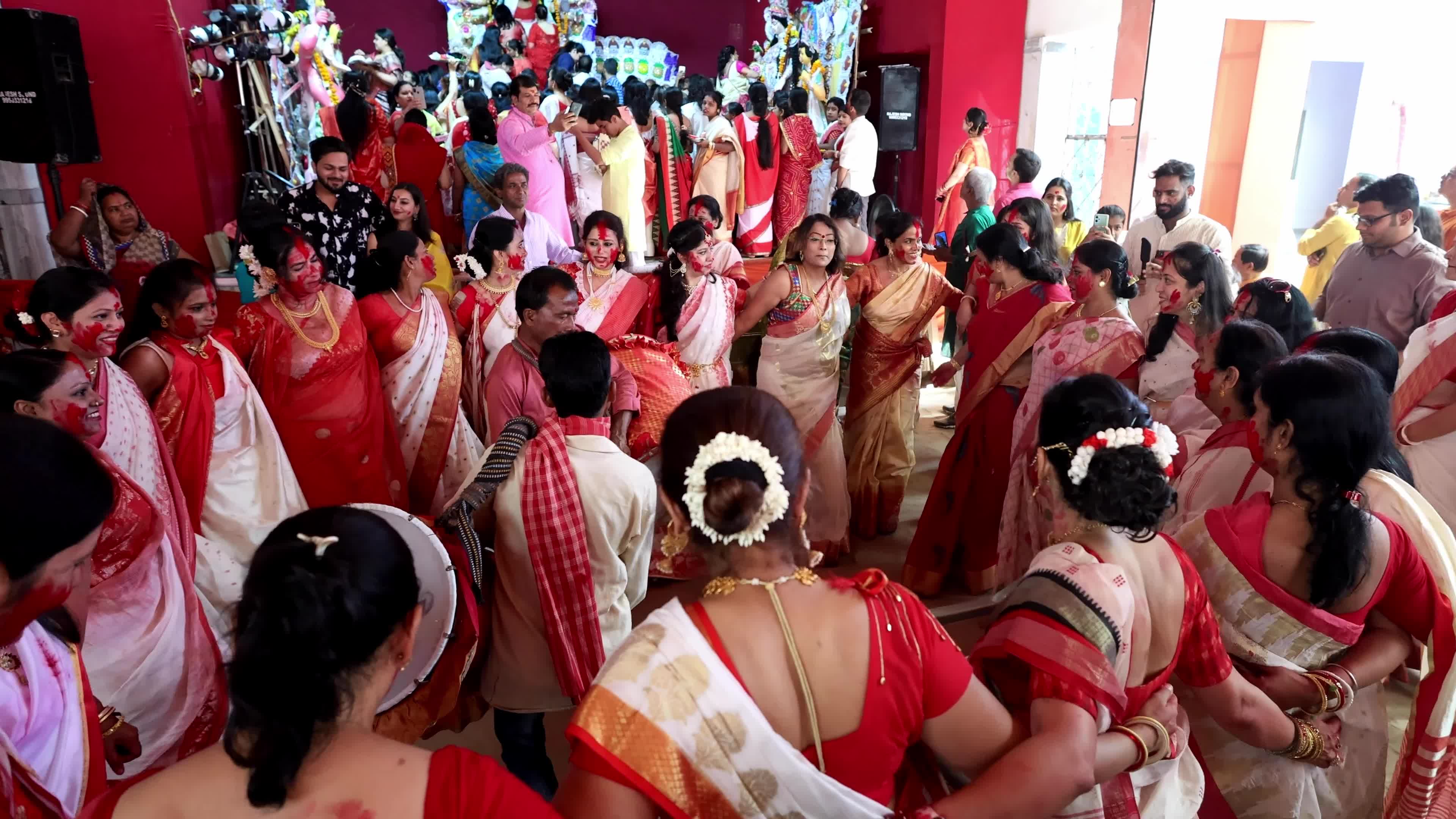 Sindoor Khela-Durga Puja In Jaipur