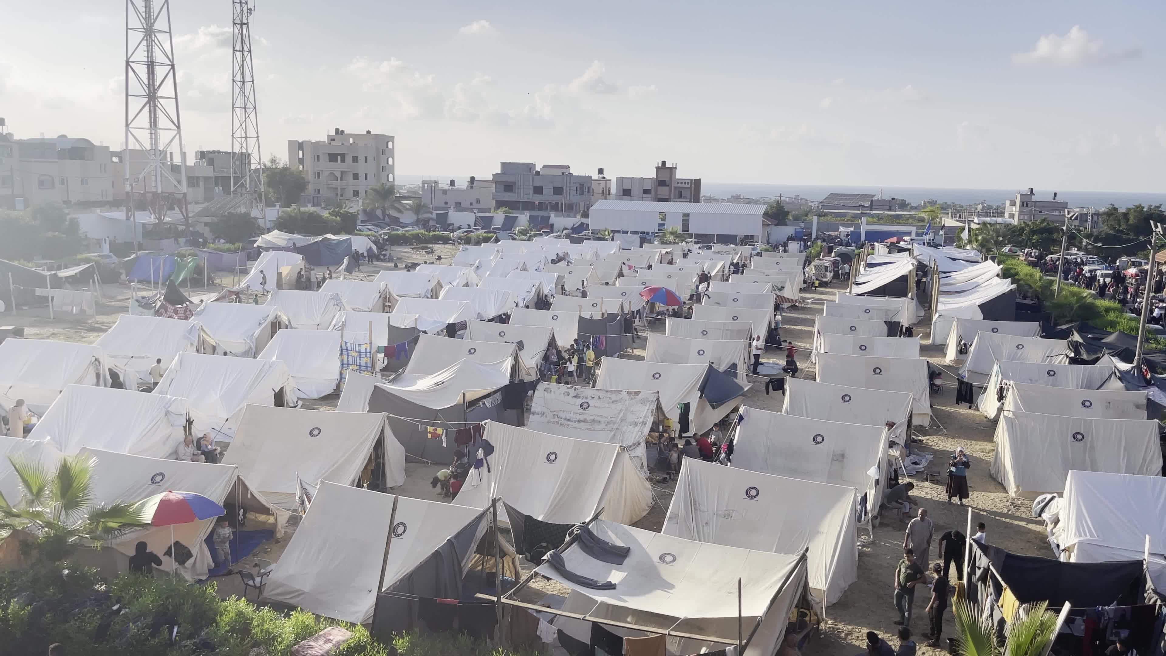 UNRWA Centre Provides Shelter in Khan Yunis Amid Ongoing Conflict Between Hamas And Israel