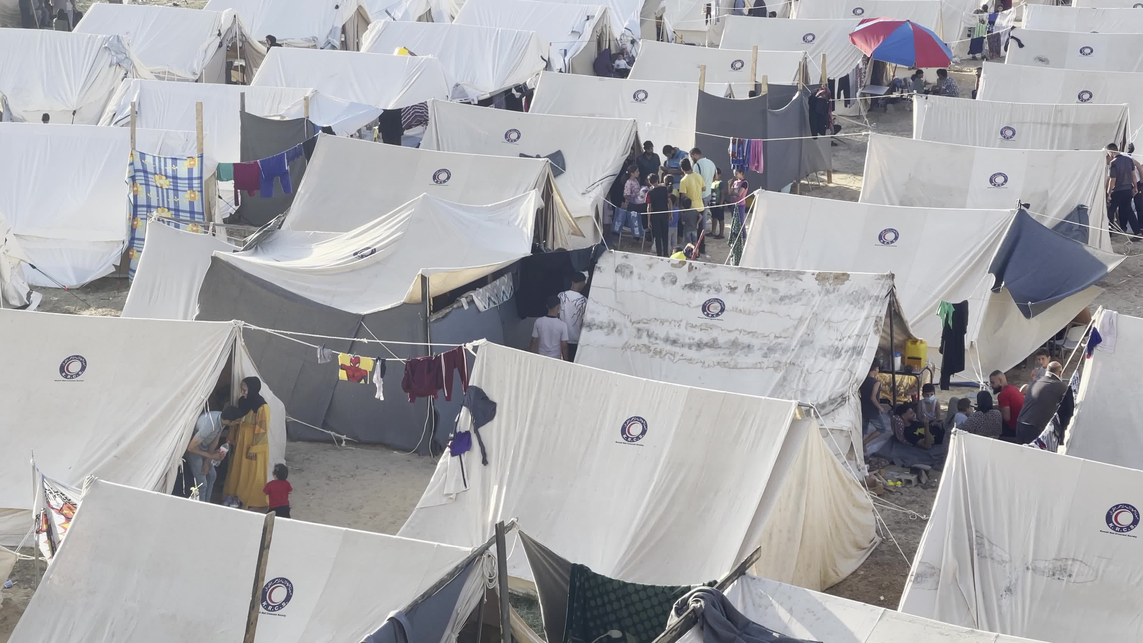 UNRWA Centre Provides Shelter in Khan Yunis Amid Ongoing Conflict Between Hamas And Israel