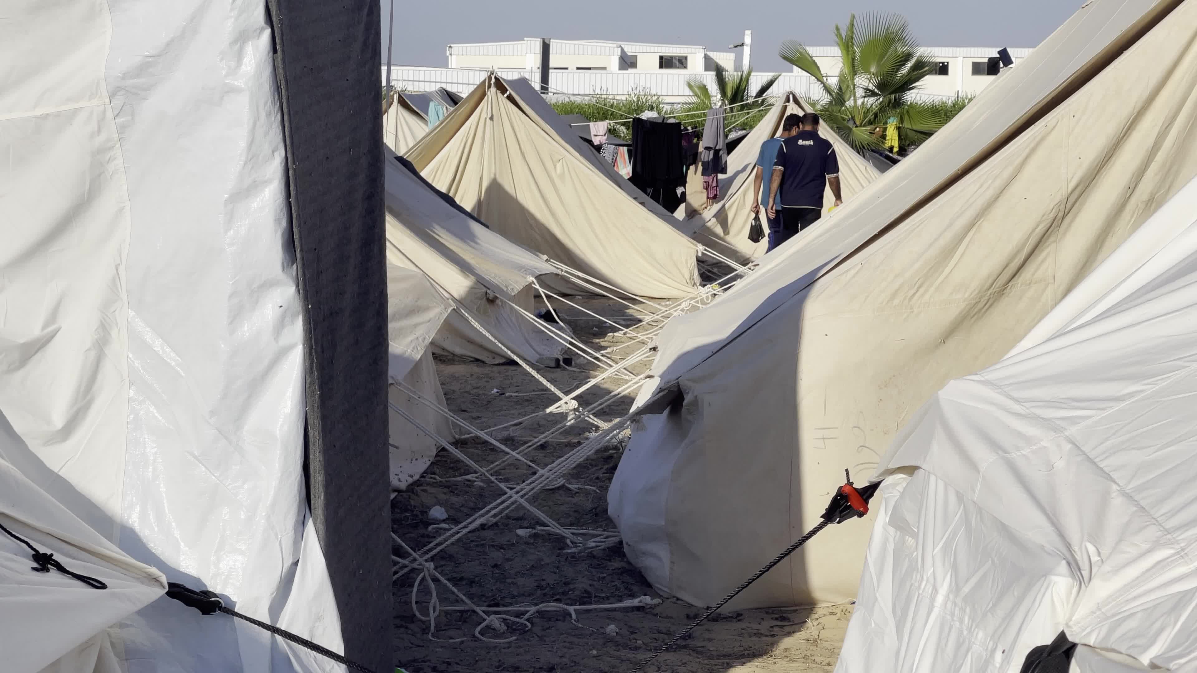 UNRWA Centre Provides Shelter in Khan Yunis Amid Ongoing Conflict Between Hamas And Israel