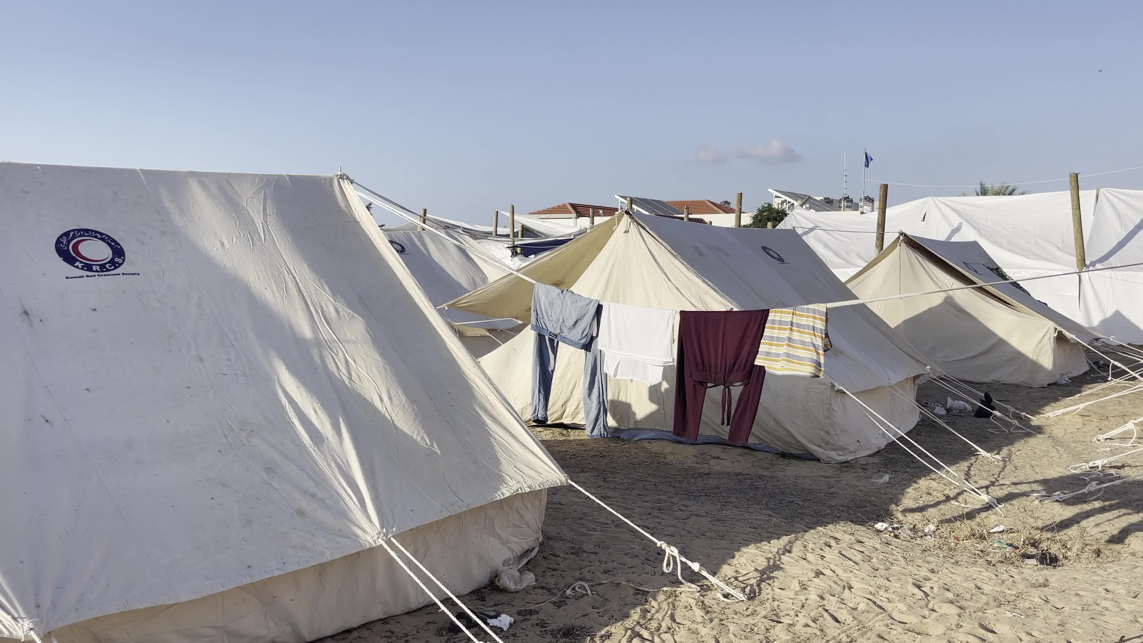 UNRWA Centre Provides Shelter in Khan Yunis Amid Ongoing Conflict Between Hamas And Israel