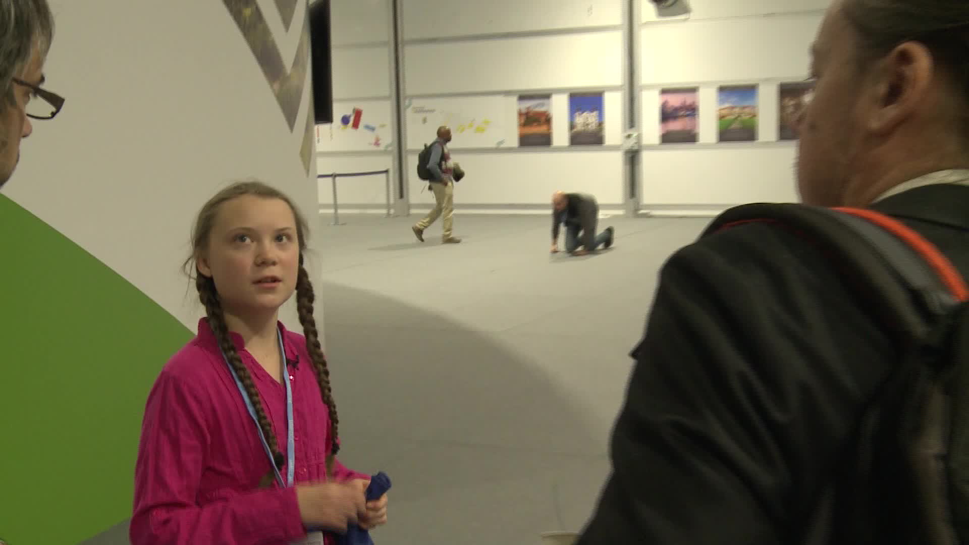 Greta Thunberg, as she was 15-years-old