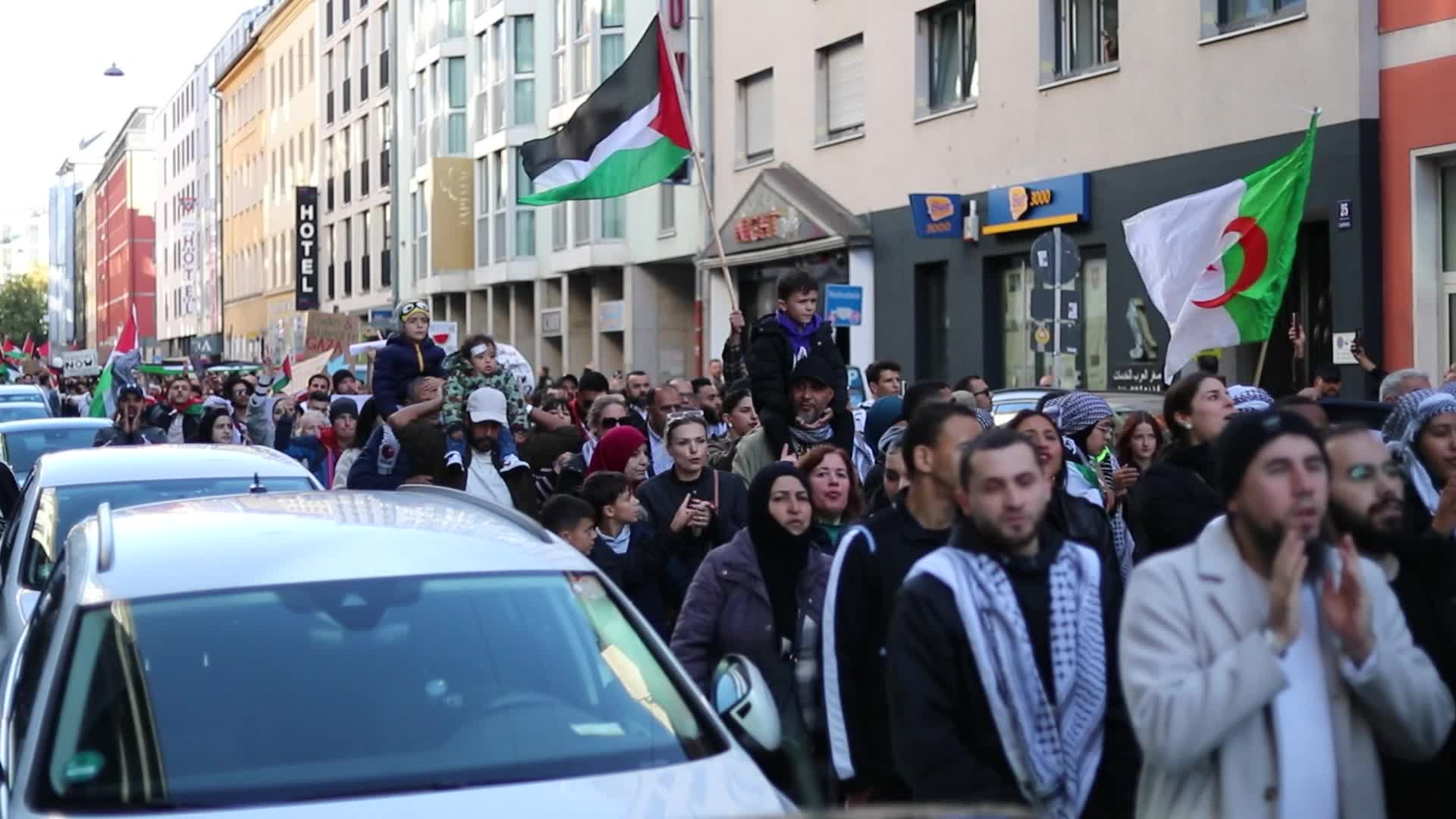 Germany: Free Palestine Demo in Munich