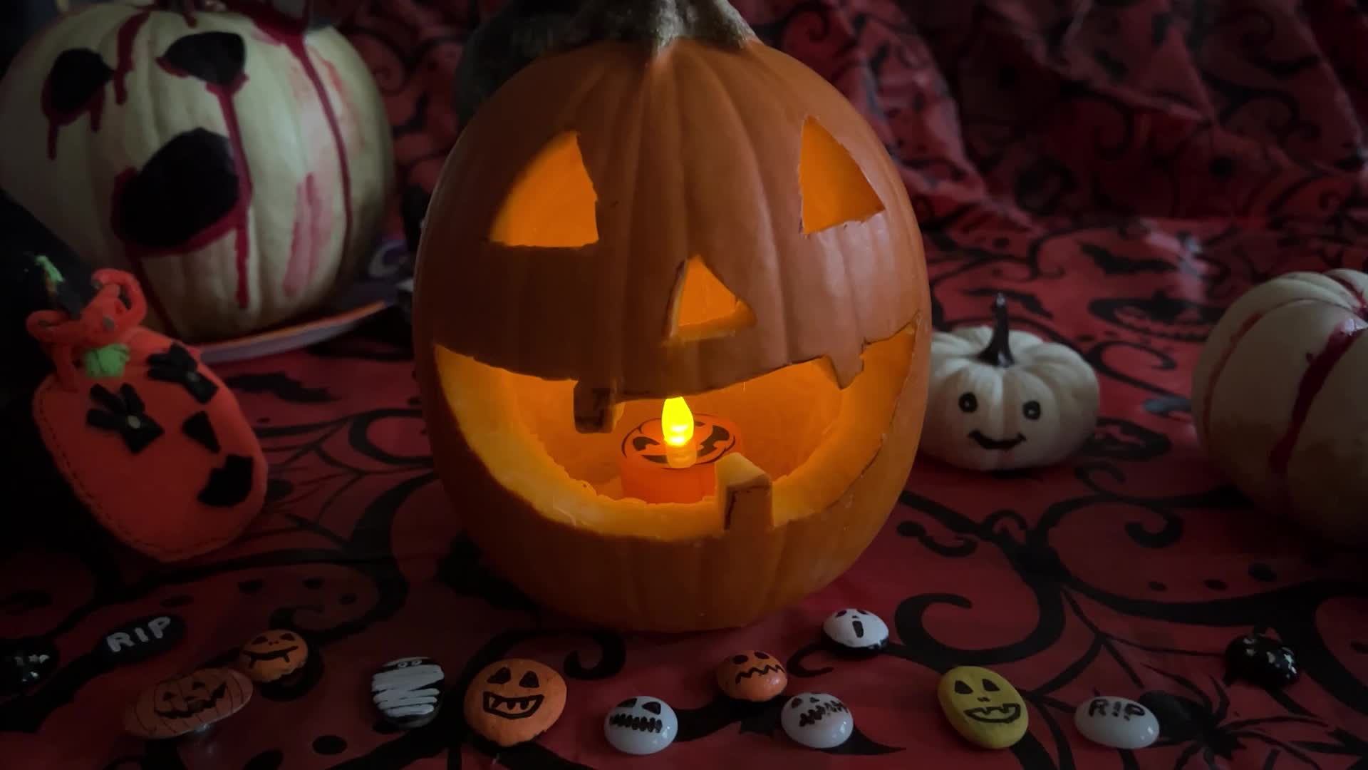 Halloween pumpkin carving in Toronto