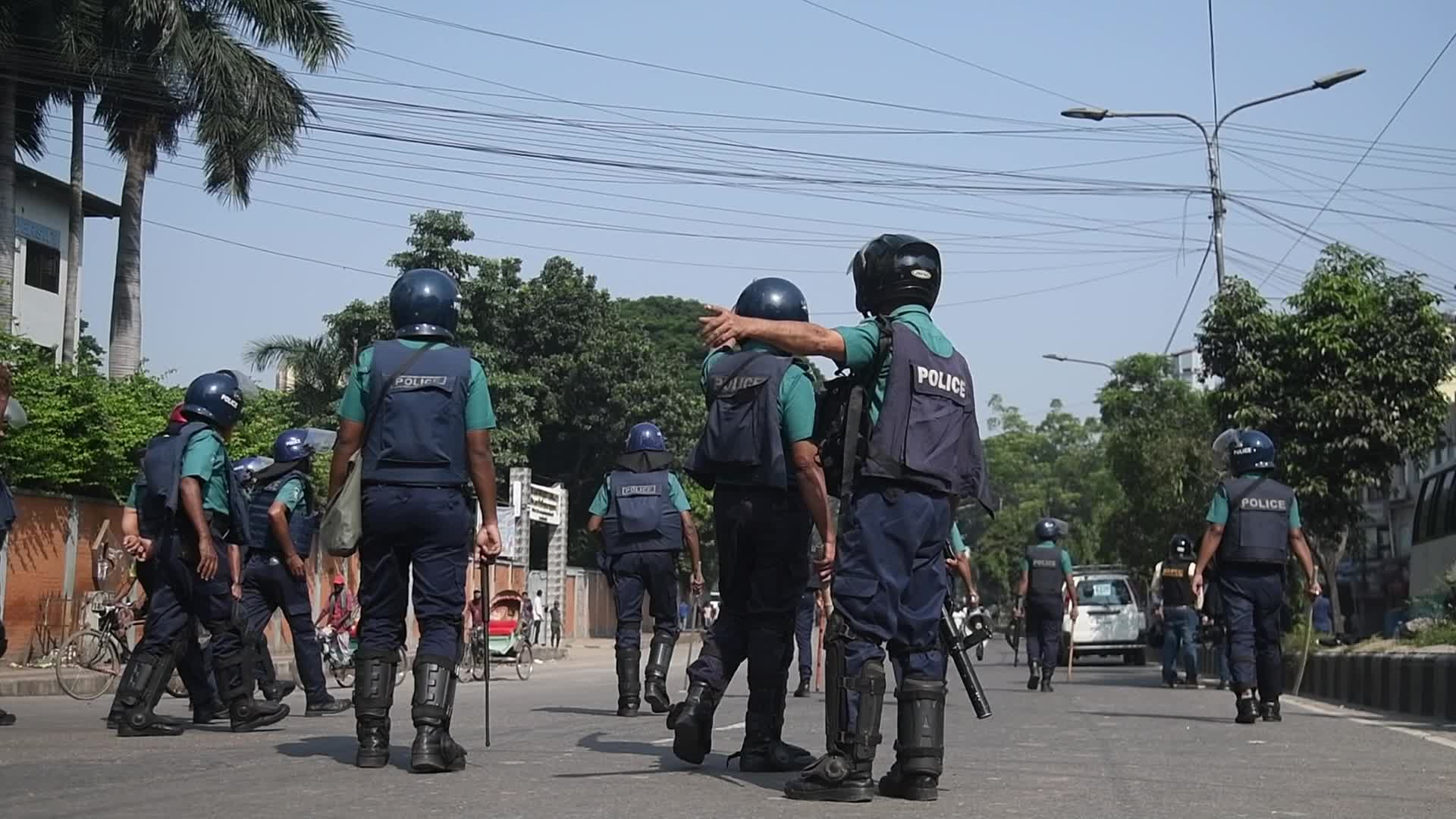 Clash Between BNP And Police In Dhaka