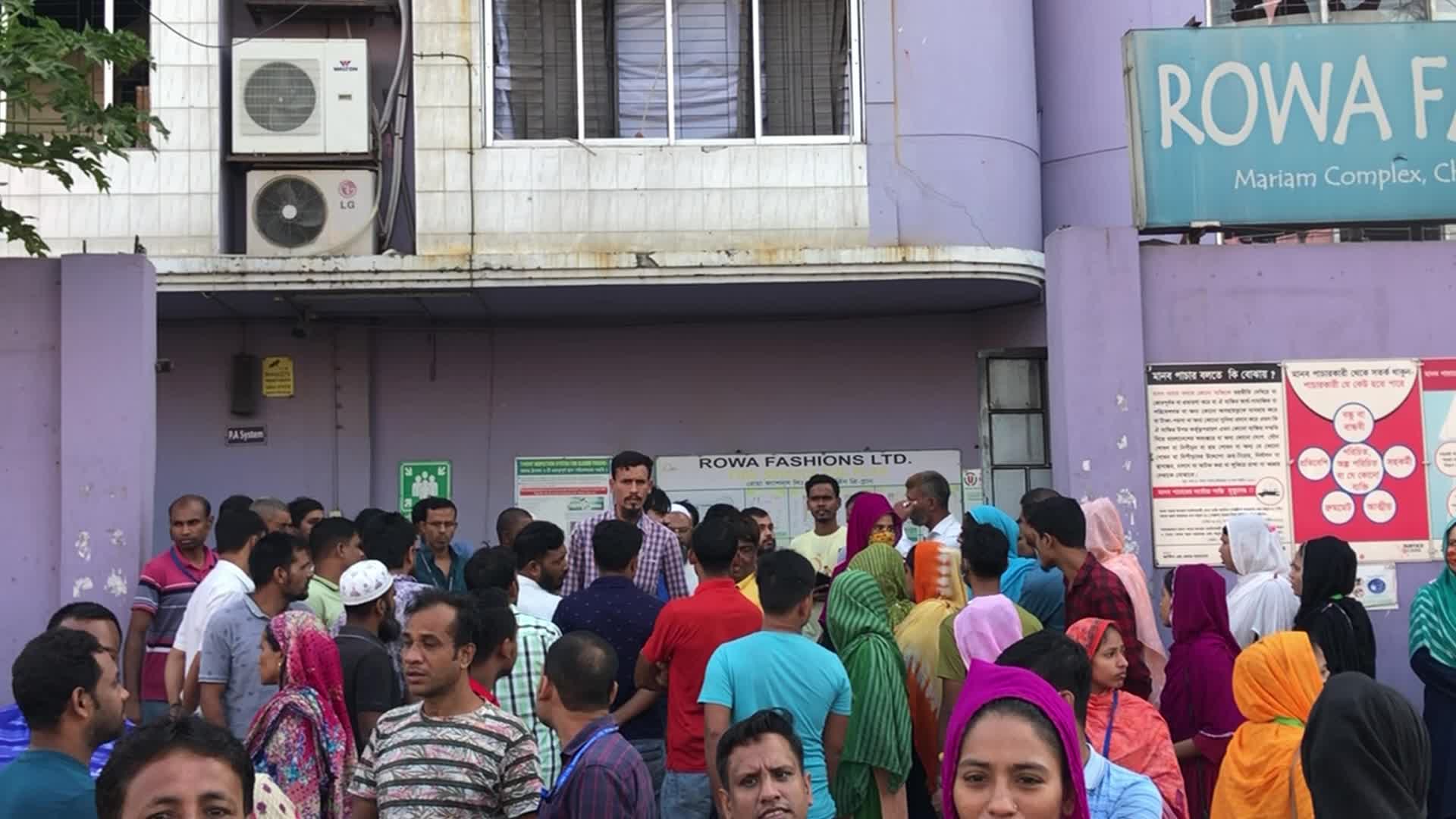 Garment workers Protest in Bangladesh 