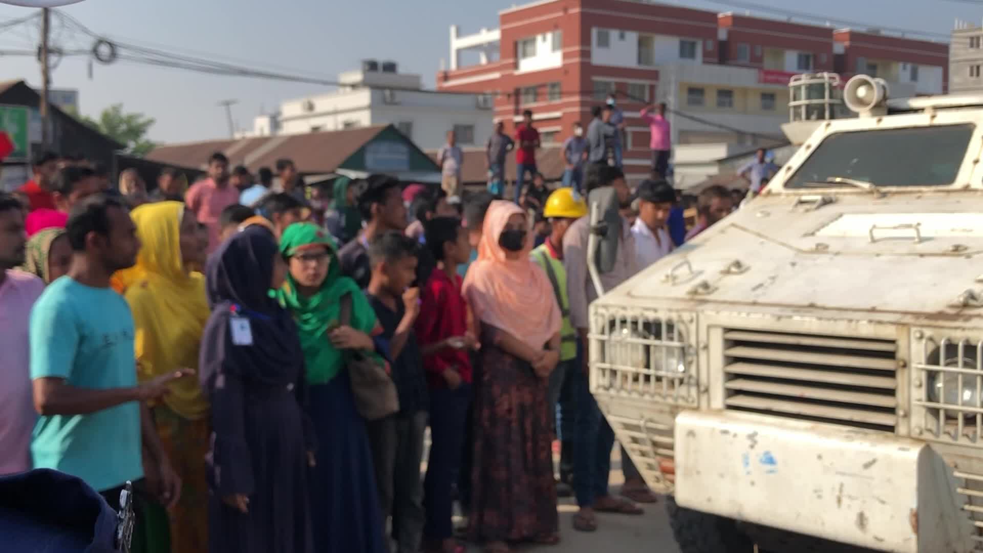 Garment workers Protest in Bangladesh 