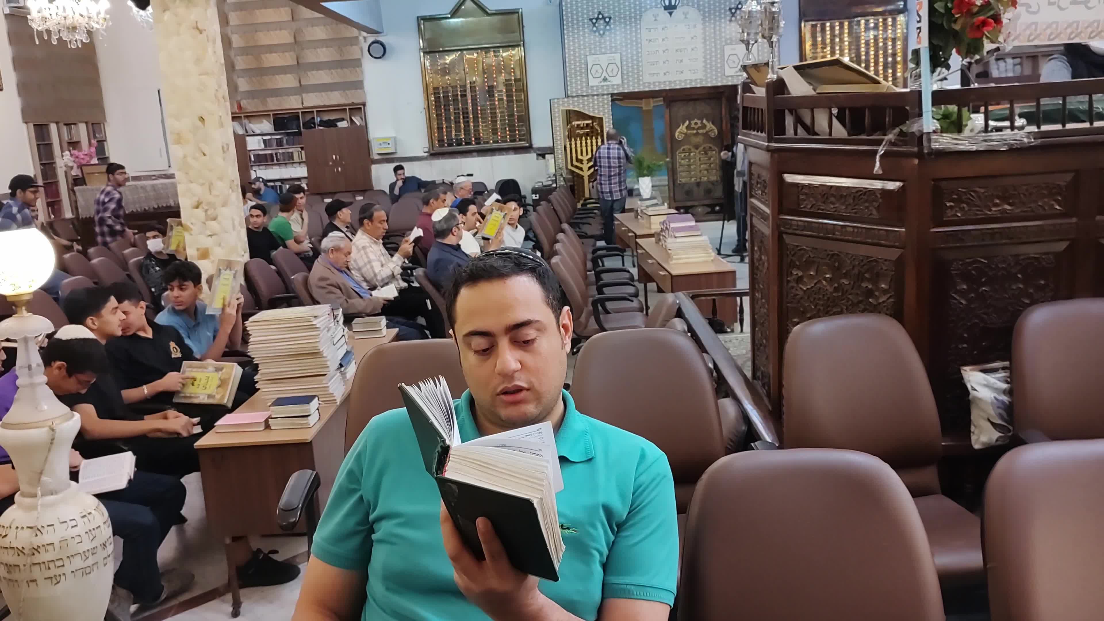 Iranian Jews gathered to protest against the Israeli Attacks