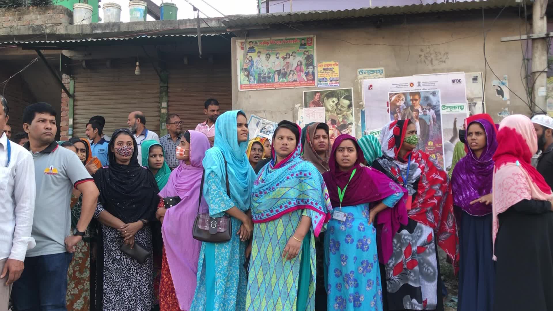 Garment workers Protest in Bangladesh 