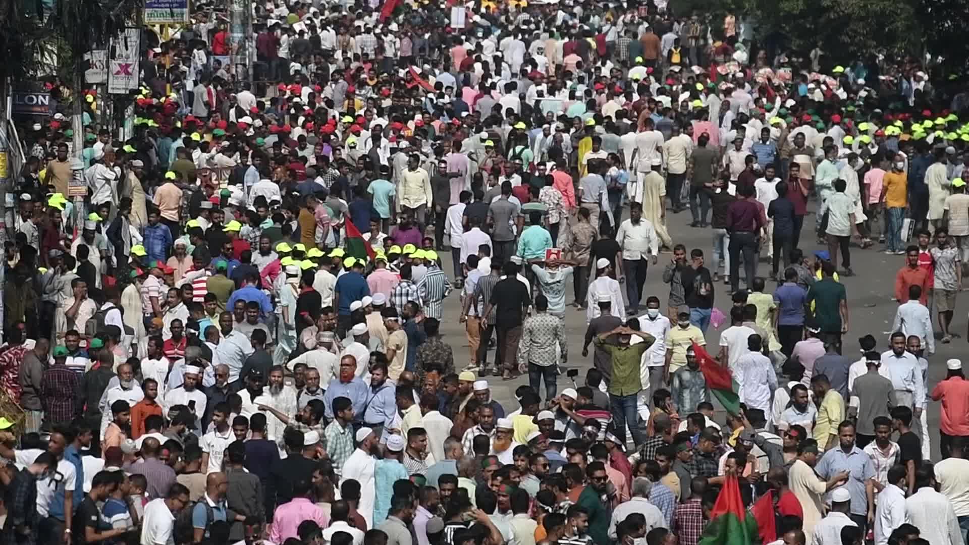 Clash Between BNP And Police In Dhaka