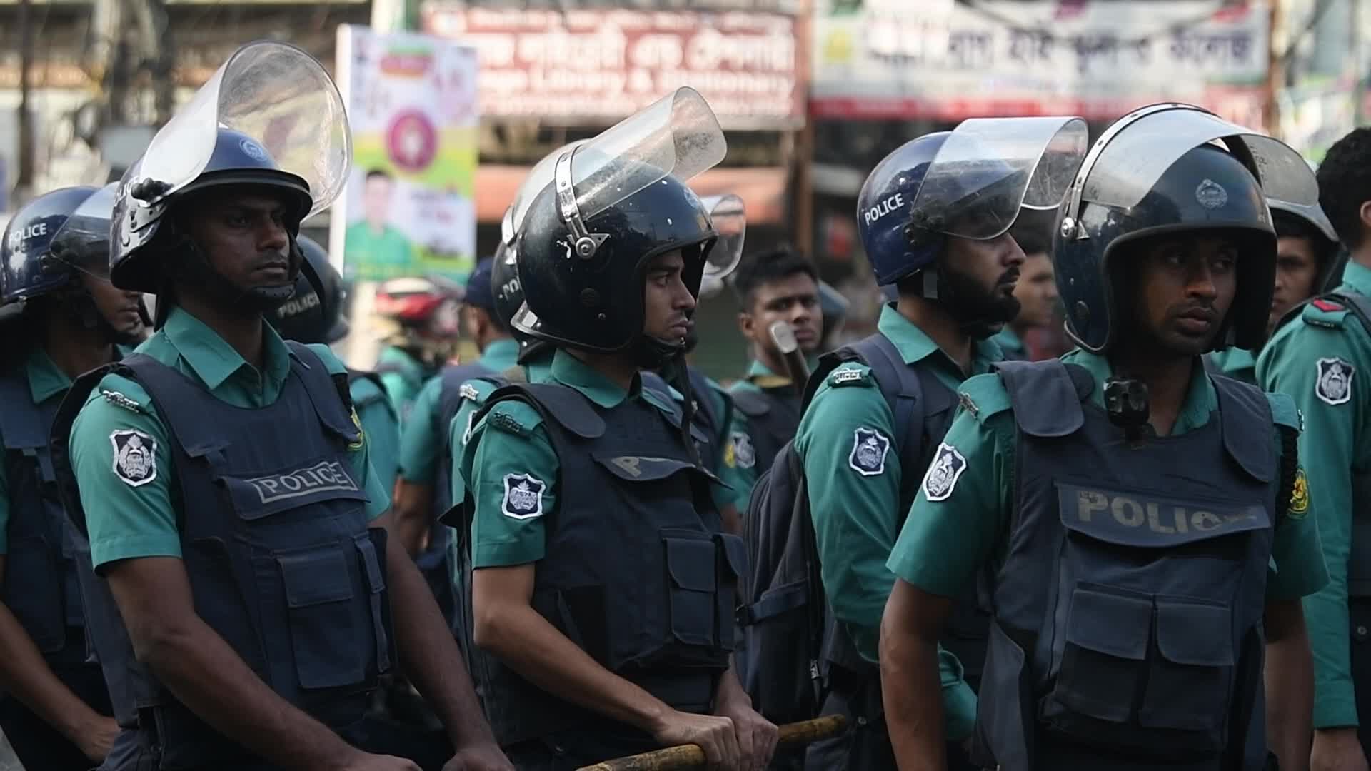 Clash Between BNP And Police In Dhaka