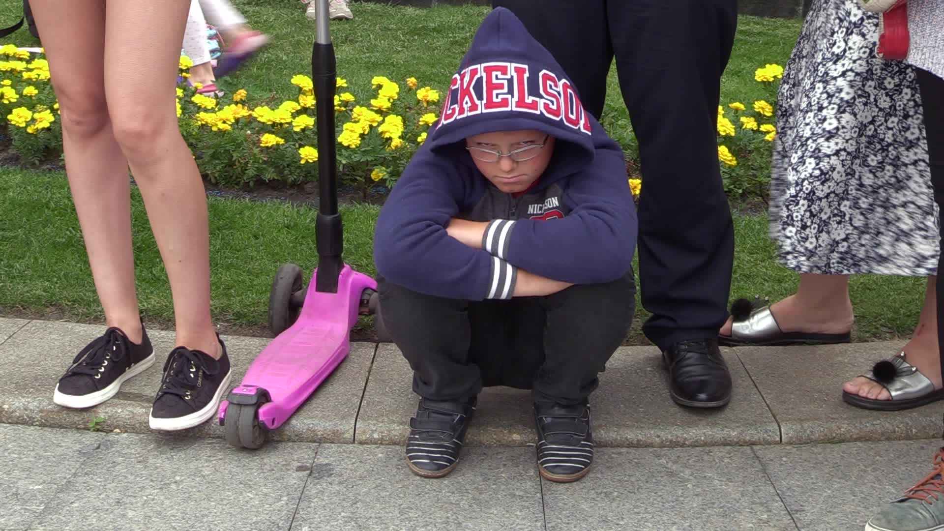 Rally against vaccination of children in Ukraine