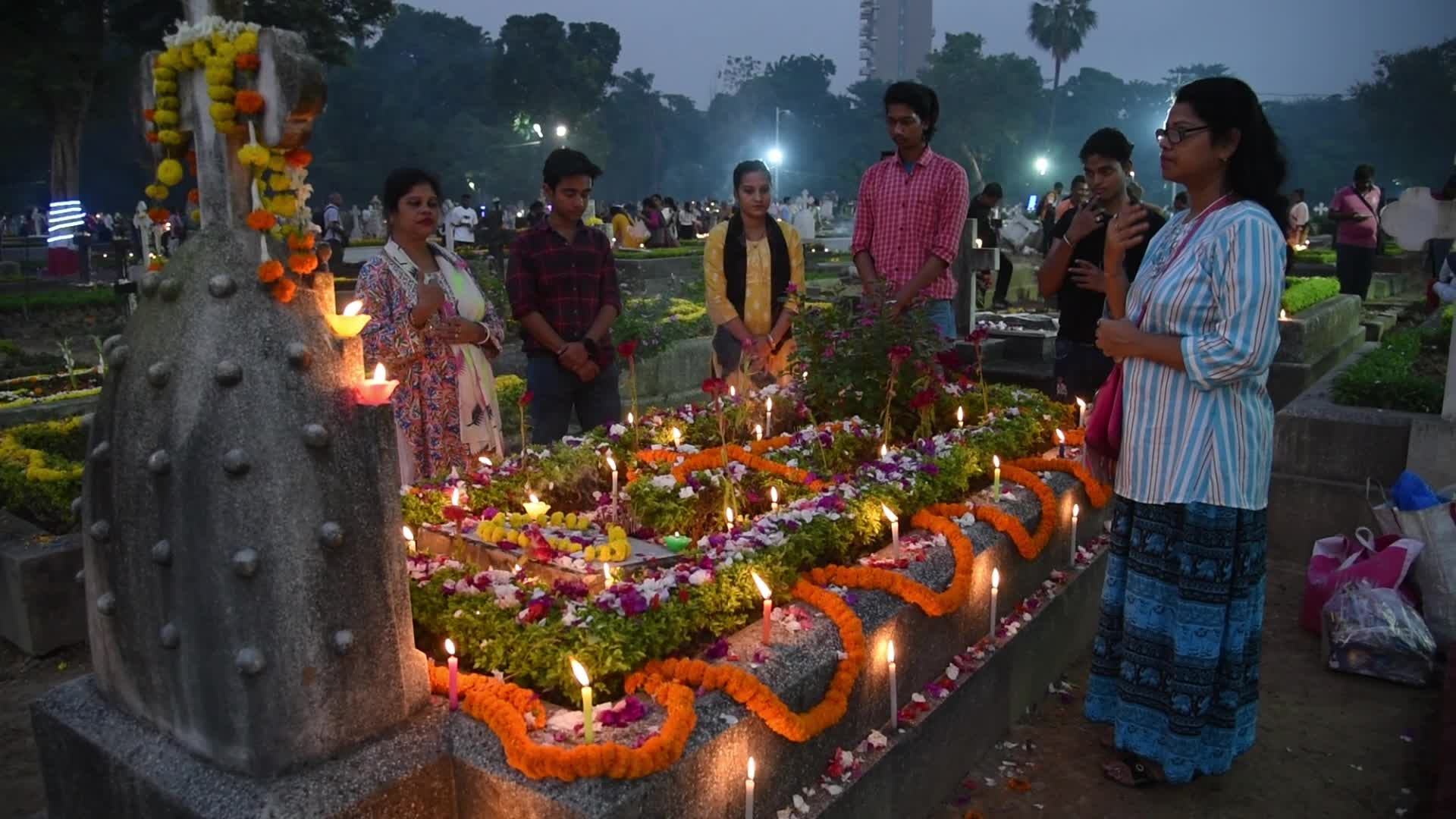 All Souls Day In Kolkata, India