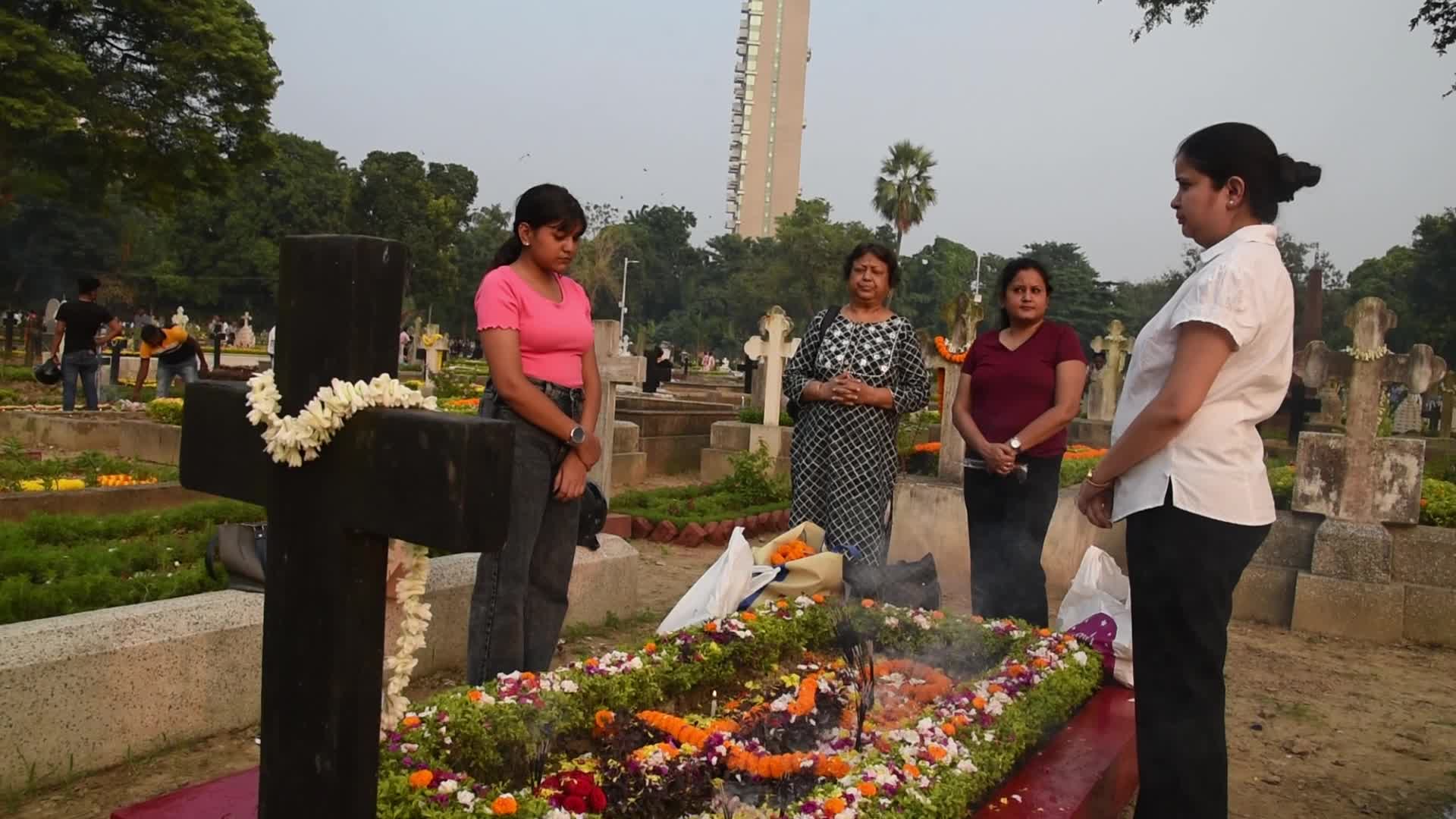 All Souls Day In Kolkata, India