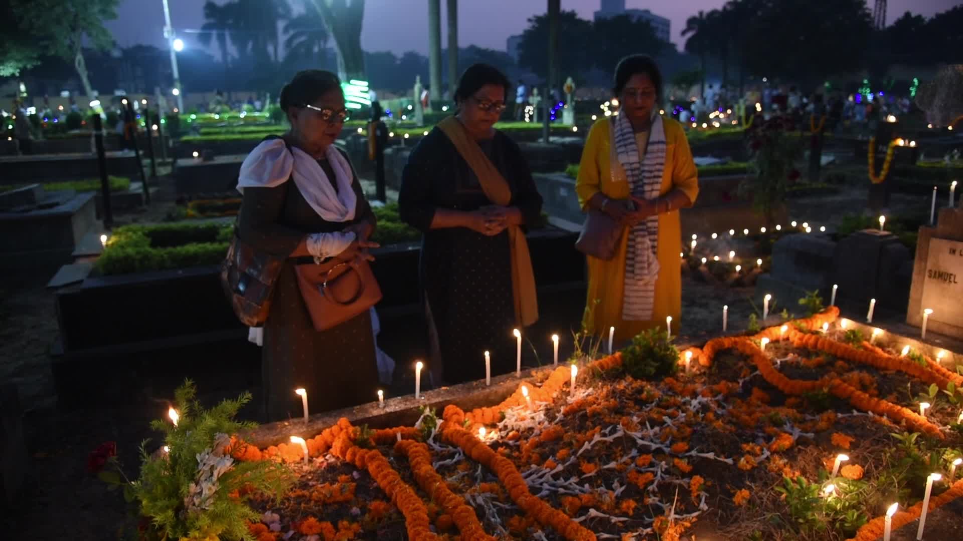 All Souls Day In Kolkata, India