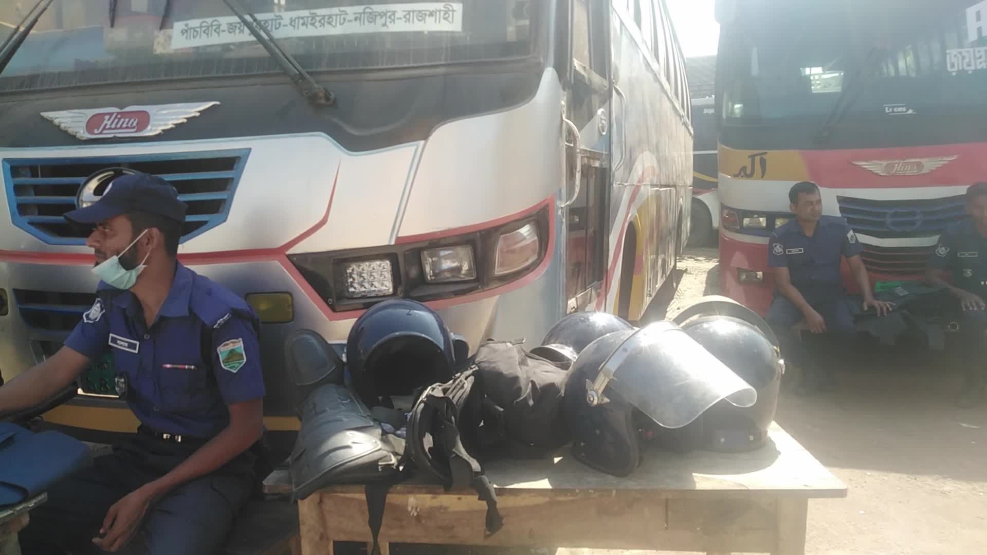 The second day of a countrywide blockade in Bangladesh 