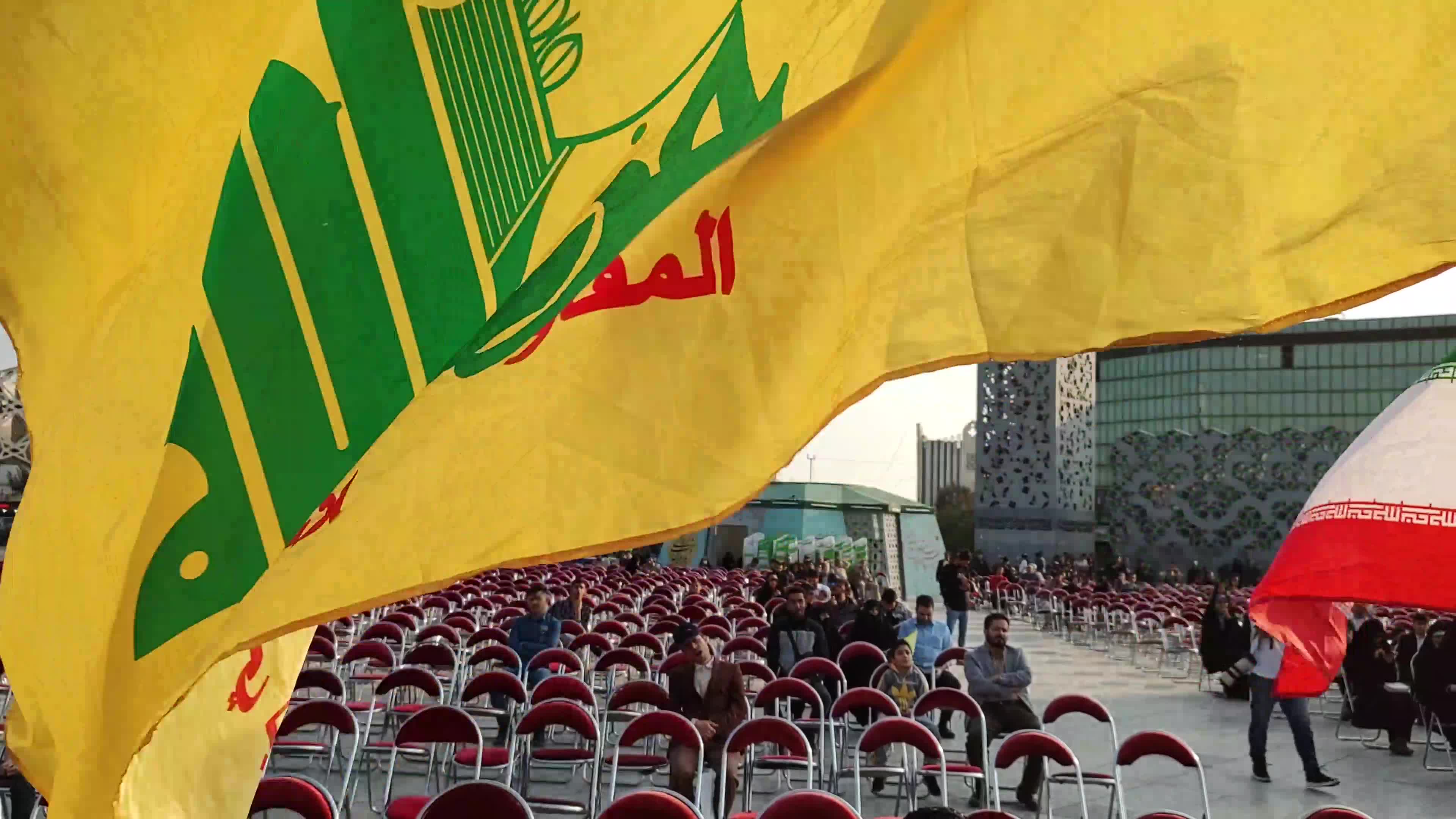 Iran-Gathering for watching Hassan Nasrallah speeches