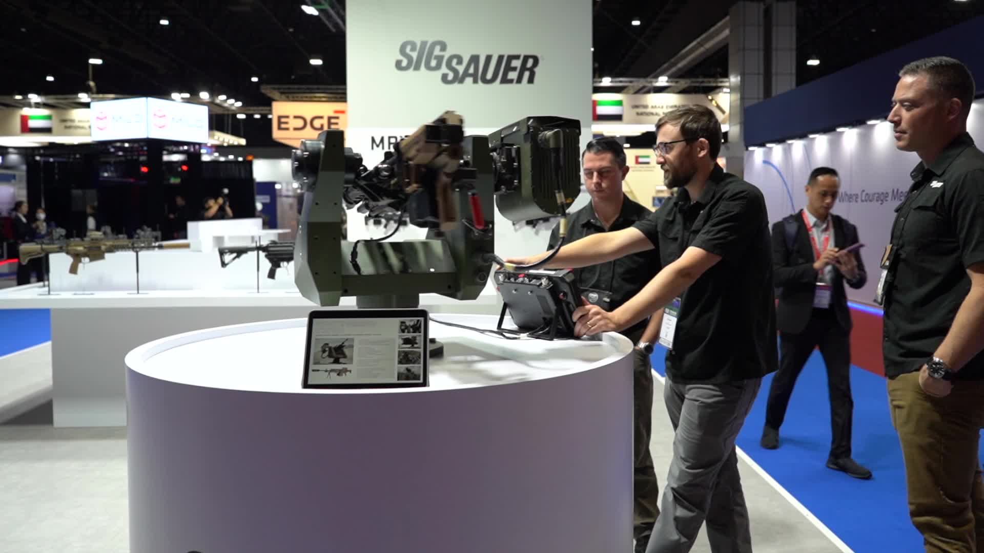 Defense And Security 2023 Exhibition in Bangkok.