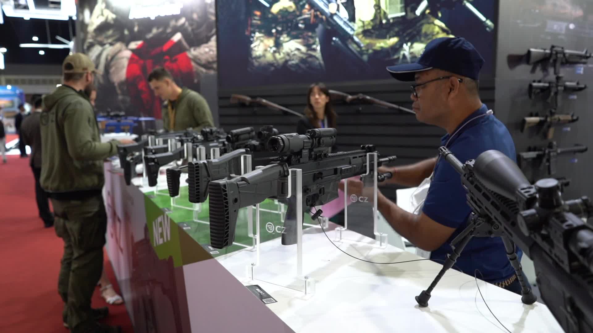 Defense And Security 2023 Exhibition in Bangkok.