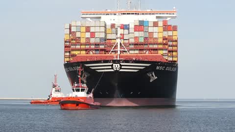 World's Largest Container Vessel Visits DCT Gdansk