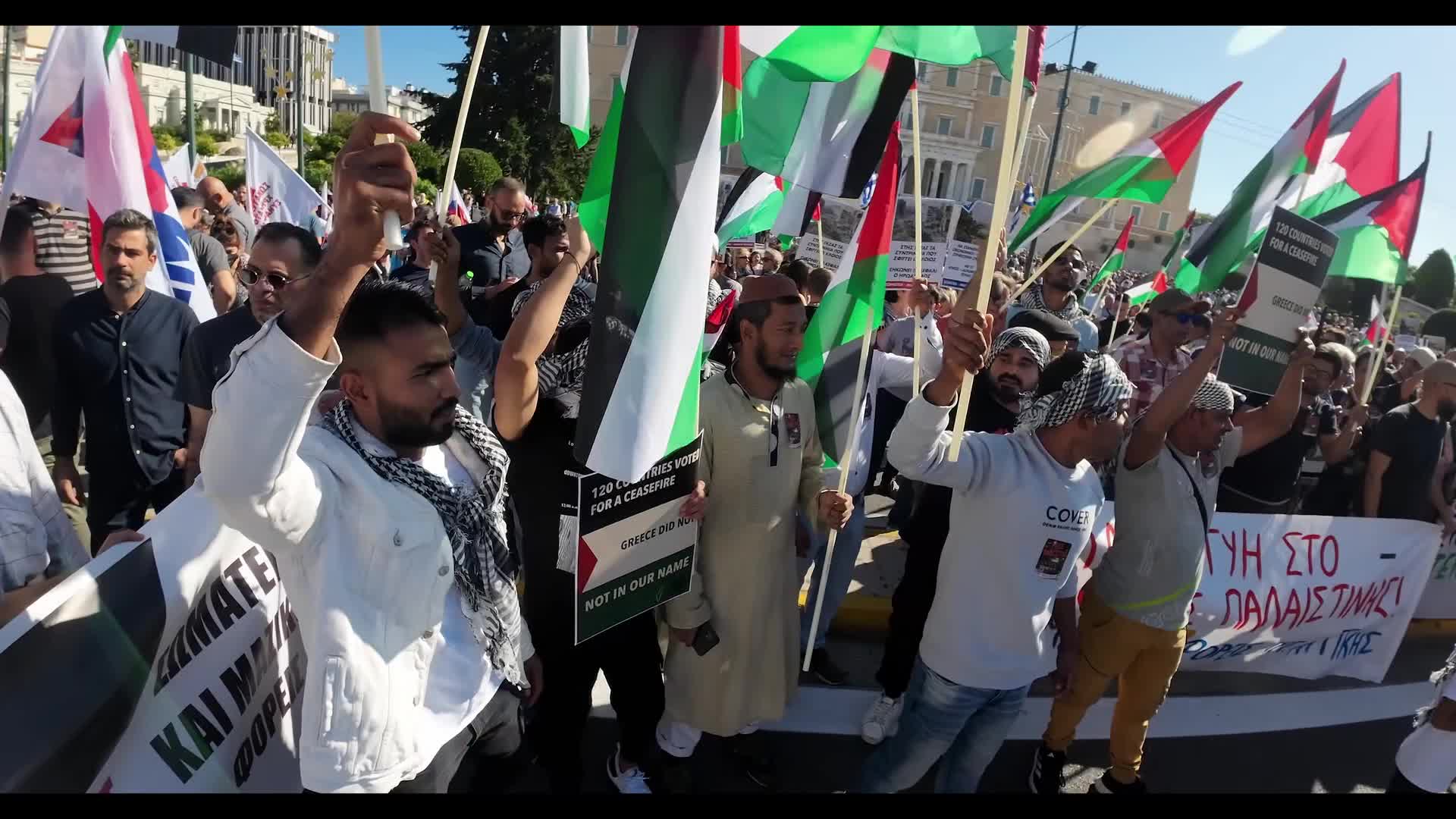 Pro-palestinian Demonstration In Athens, Greece