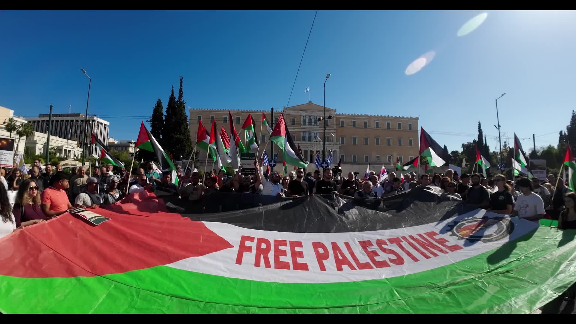 Pro-palestinian Demonstration In Athens, Greece