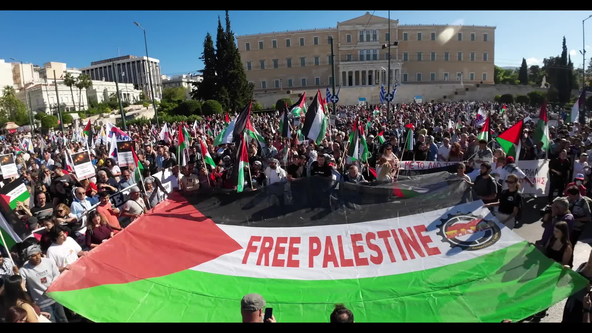 Pro-palestinian Demonstration In Athens, Greece