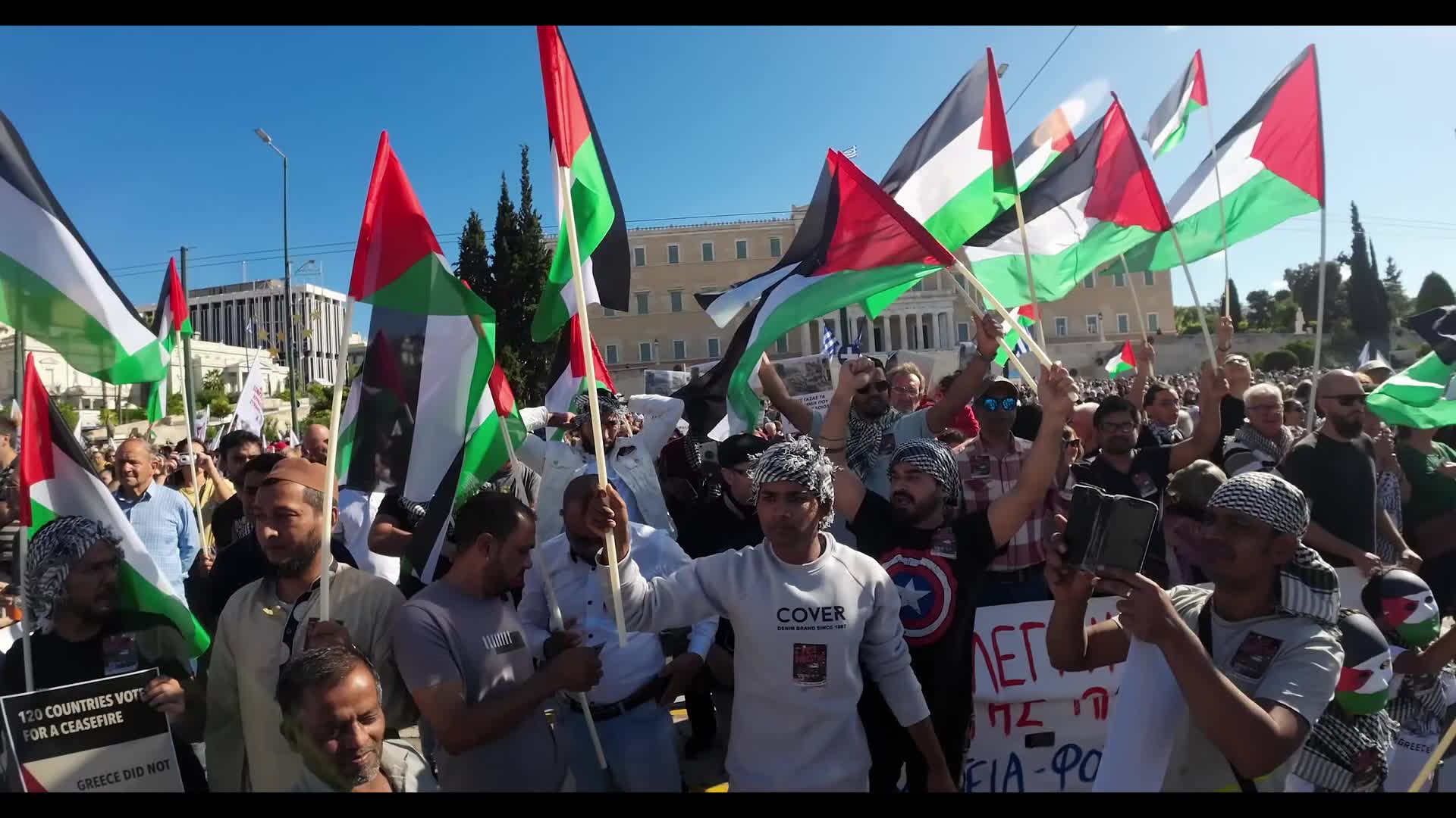 Pro-palestinian Demonstration In Athens, Greece