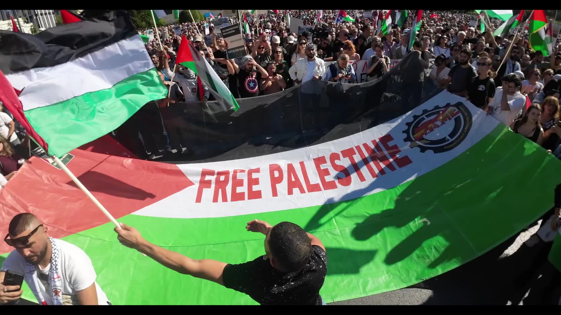 Pro-palestinian Demonstration In Athens, Greece