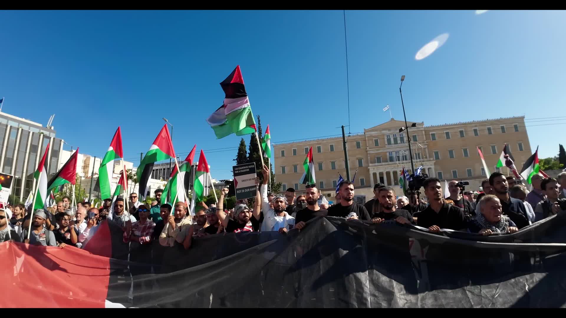 Pro-palestinian Demonstration In Athens, Greece
