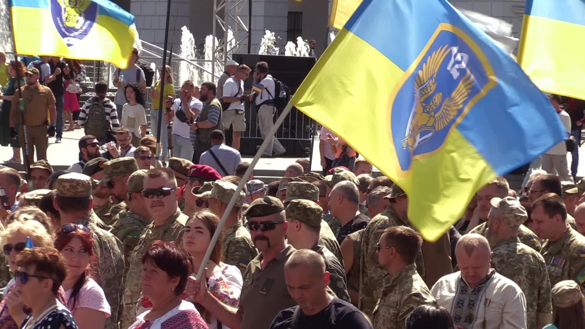 Ukraine marks the Independence Day