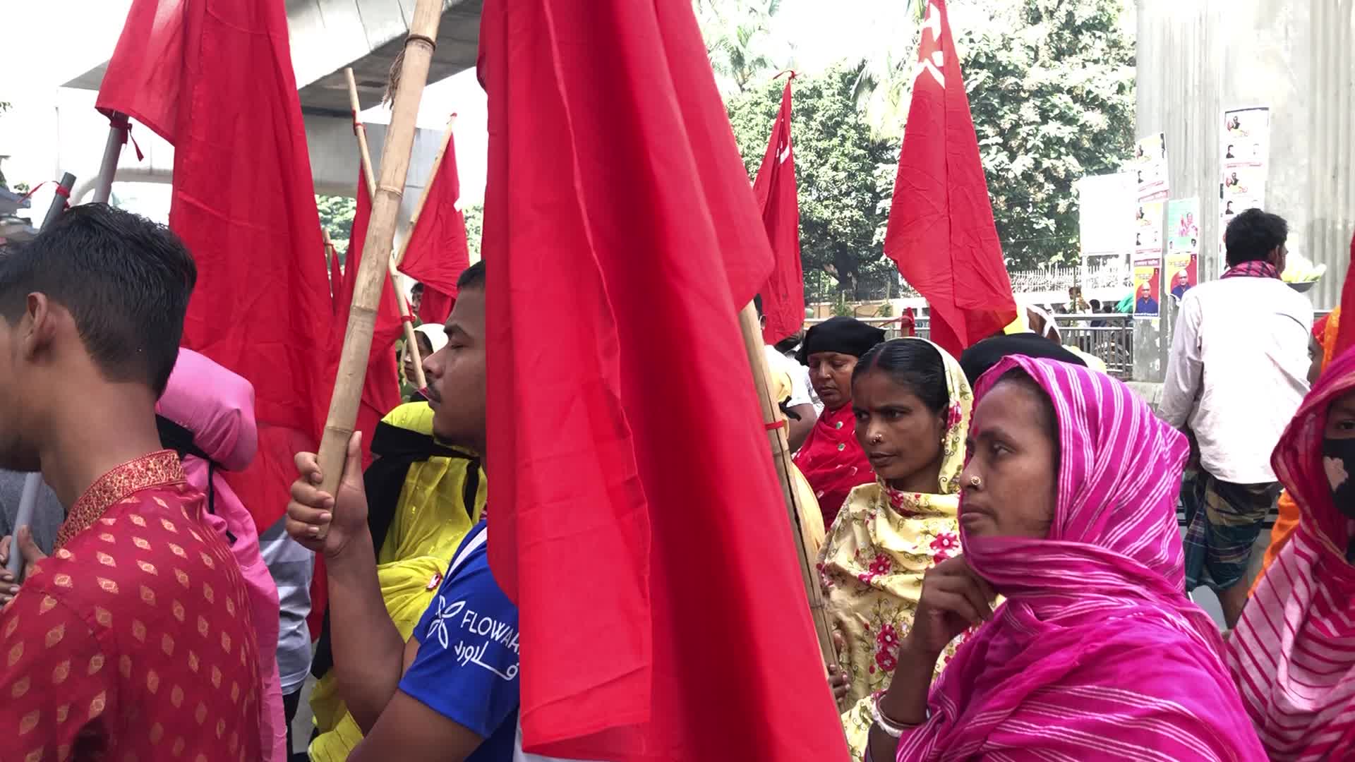 Garment Workers Protest in Bangladesh 