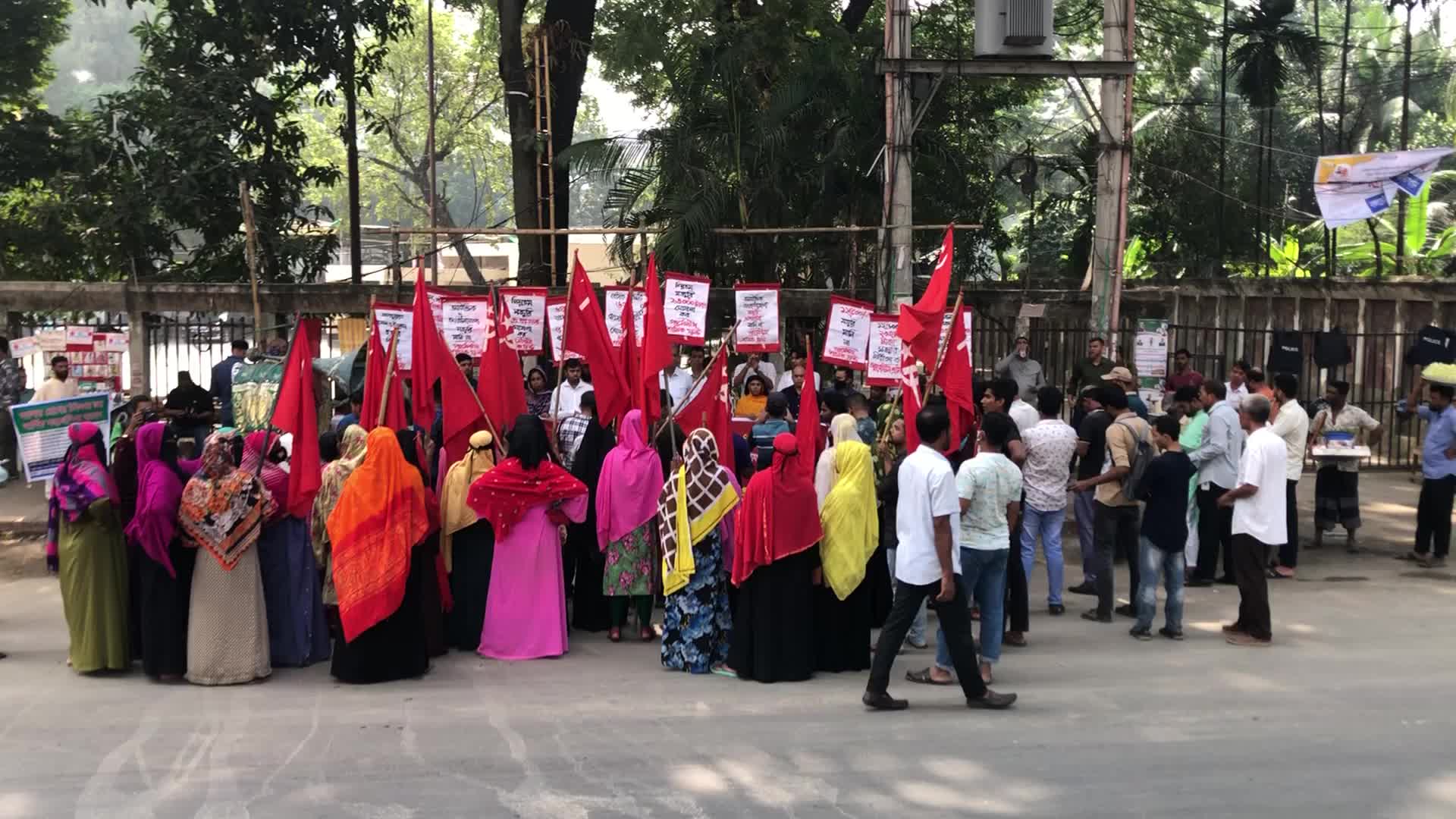 Garment Workers Protest in Bangladesh 