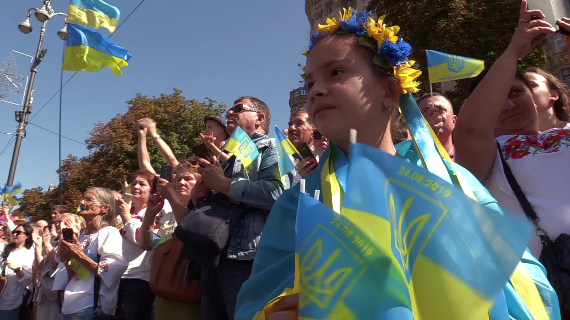 Ukraine marks the Independence Day