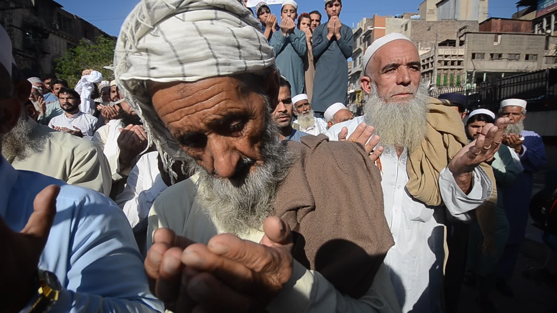 Rally in solidarity with the Palestinian people in Pakistan
