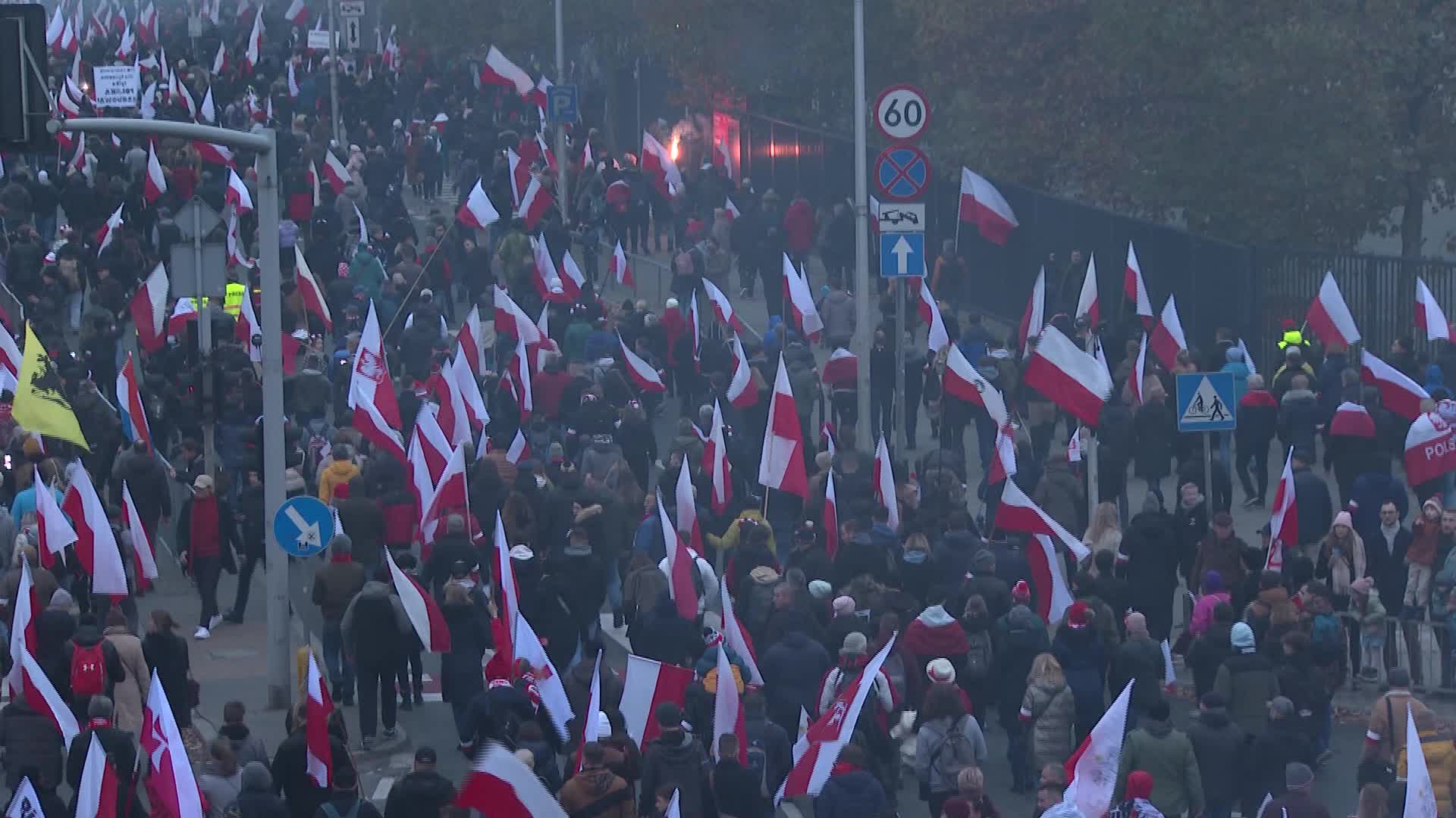 Polish nationalists hold Independence Day march in Warsaw