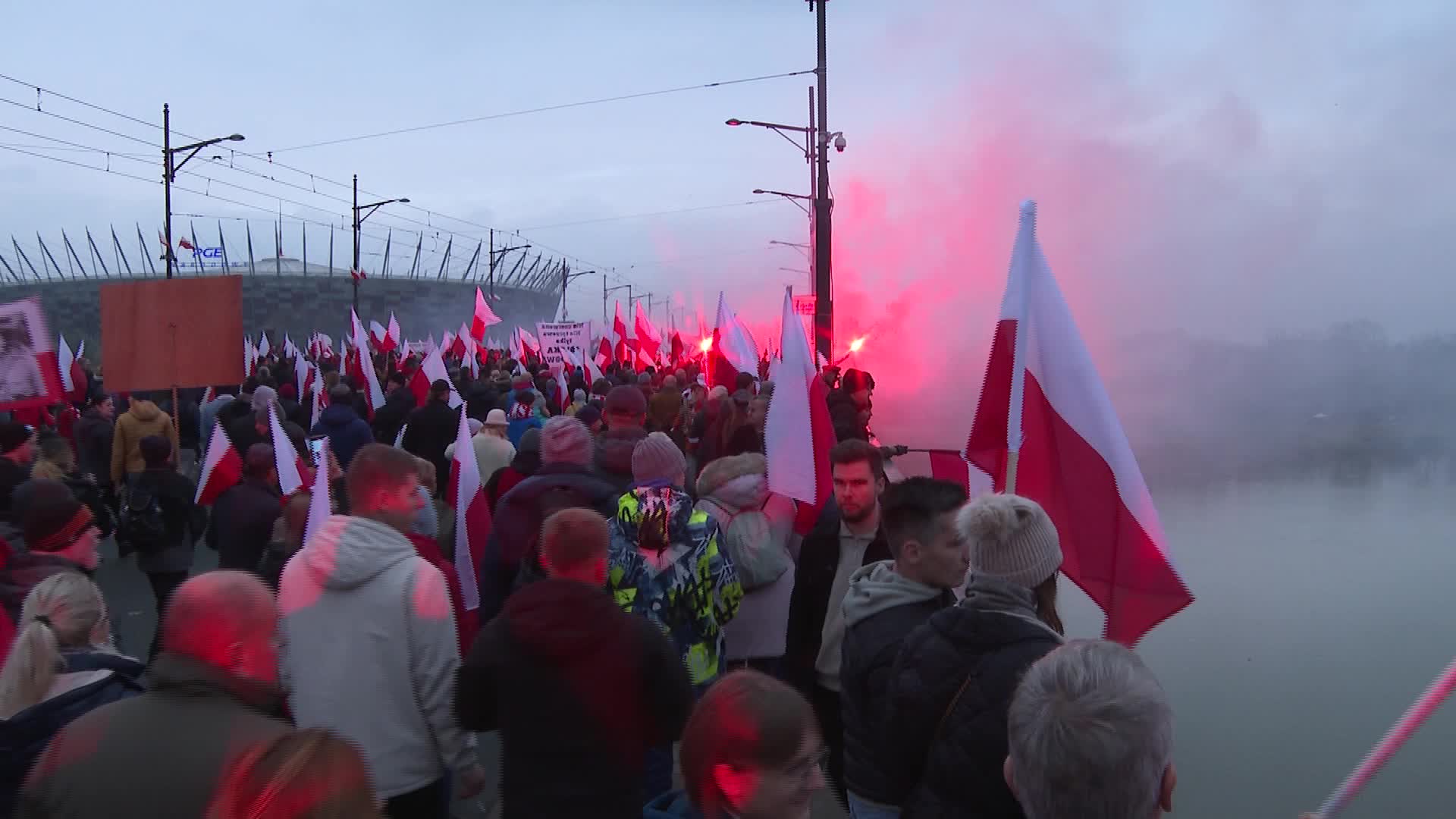 Polish nationalists hold Independence Day march in Warsaw