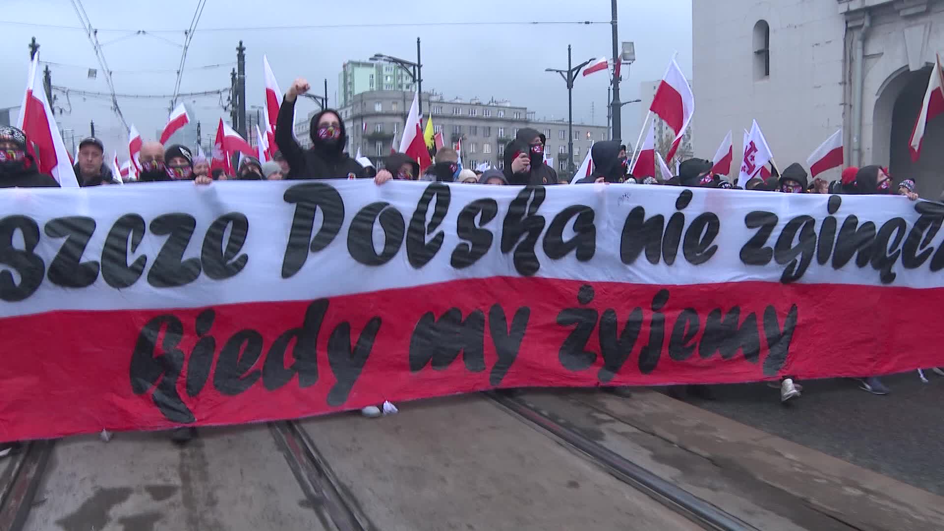 Polish nationalists hold Independence Day march in Warsaw