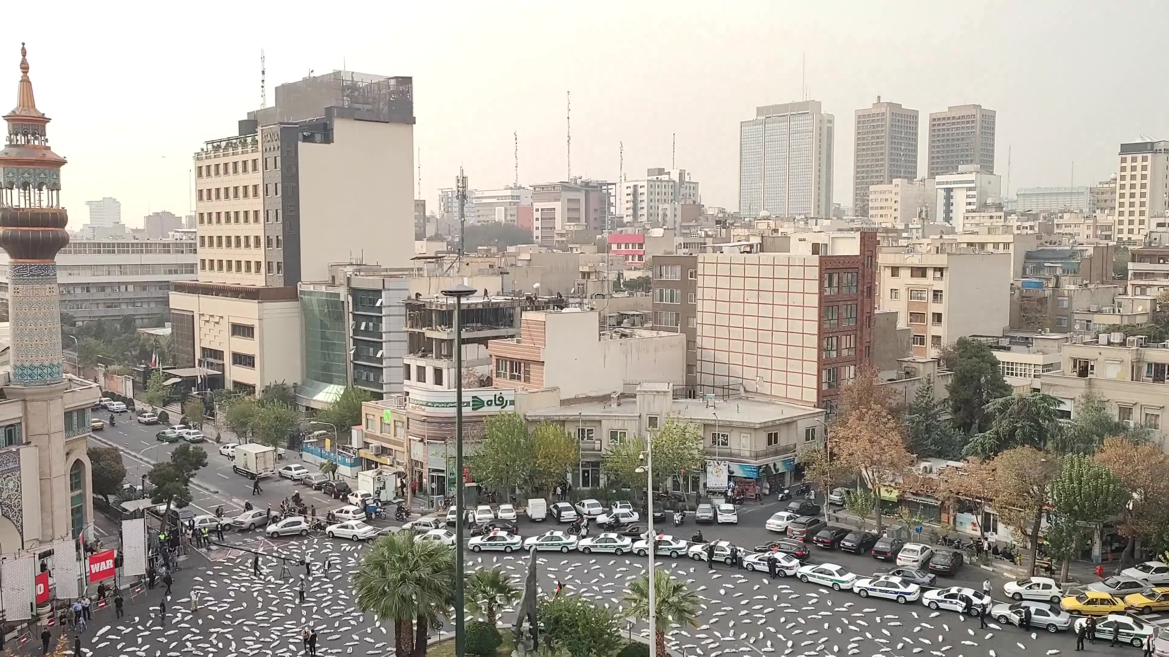Anti-War Installation Art in Tehran